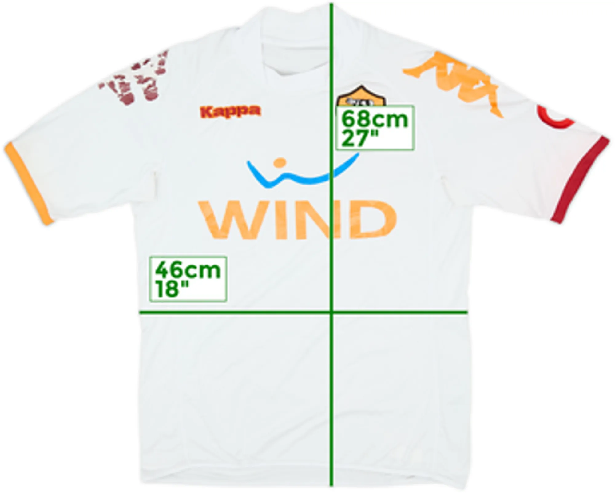 2008-09 Roma Away Shirt - 5/10 - (M)