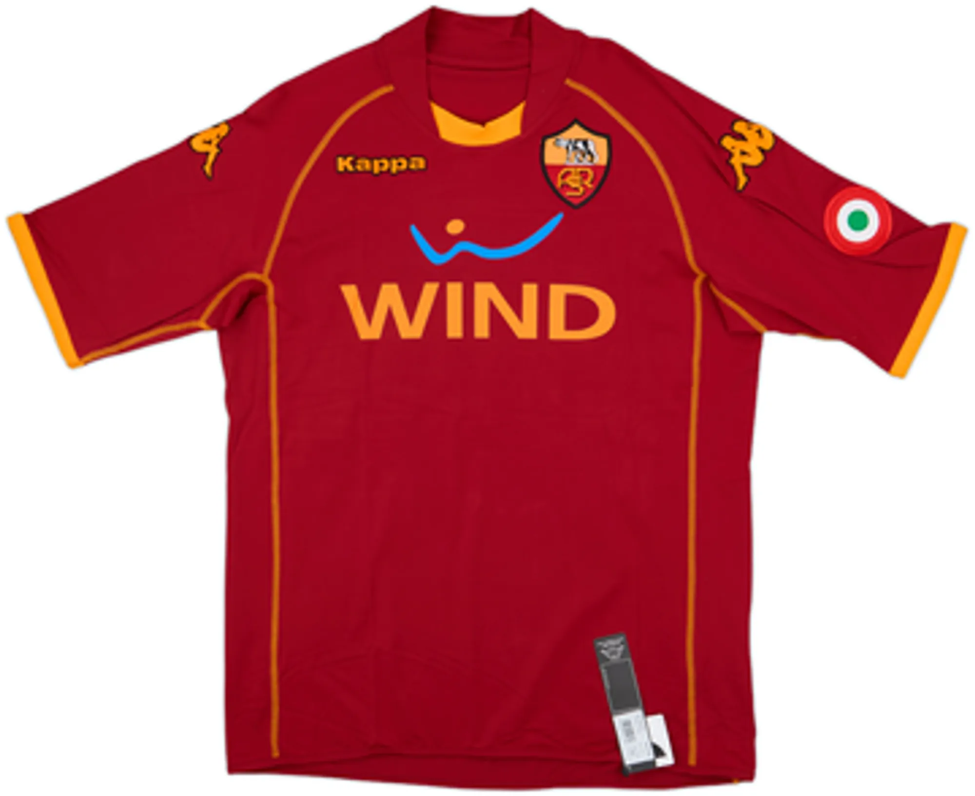 2008-09 Roma Home Shirt Totti #10 (S)
