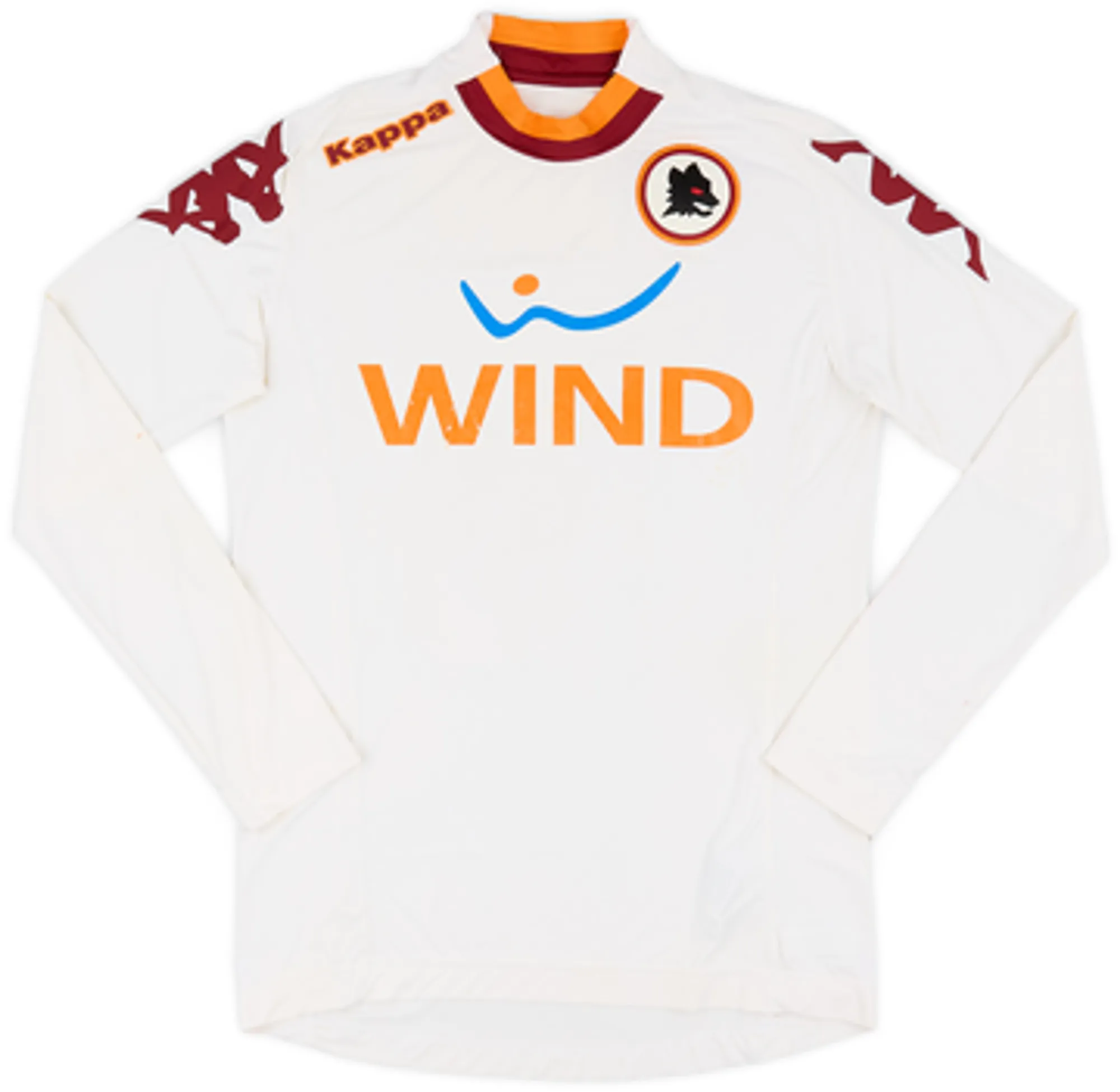 2012-13 Roma Away L/S Shirt Pjanic #15 - 6/10 - (M)