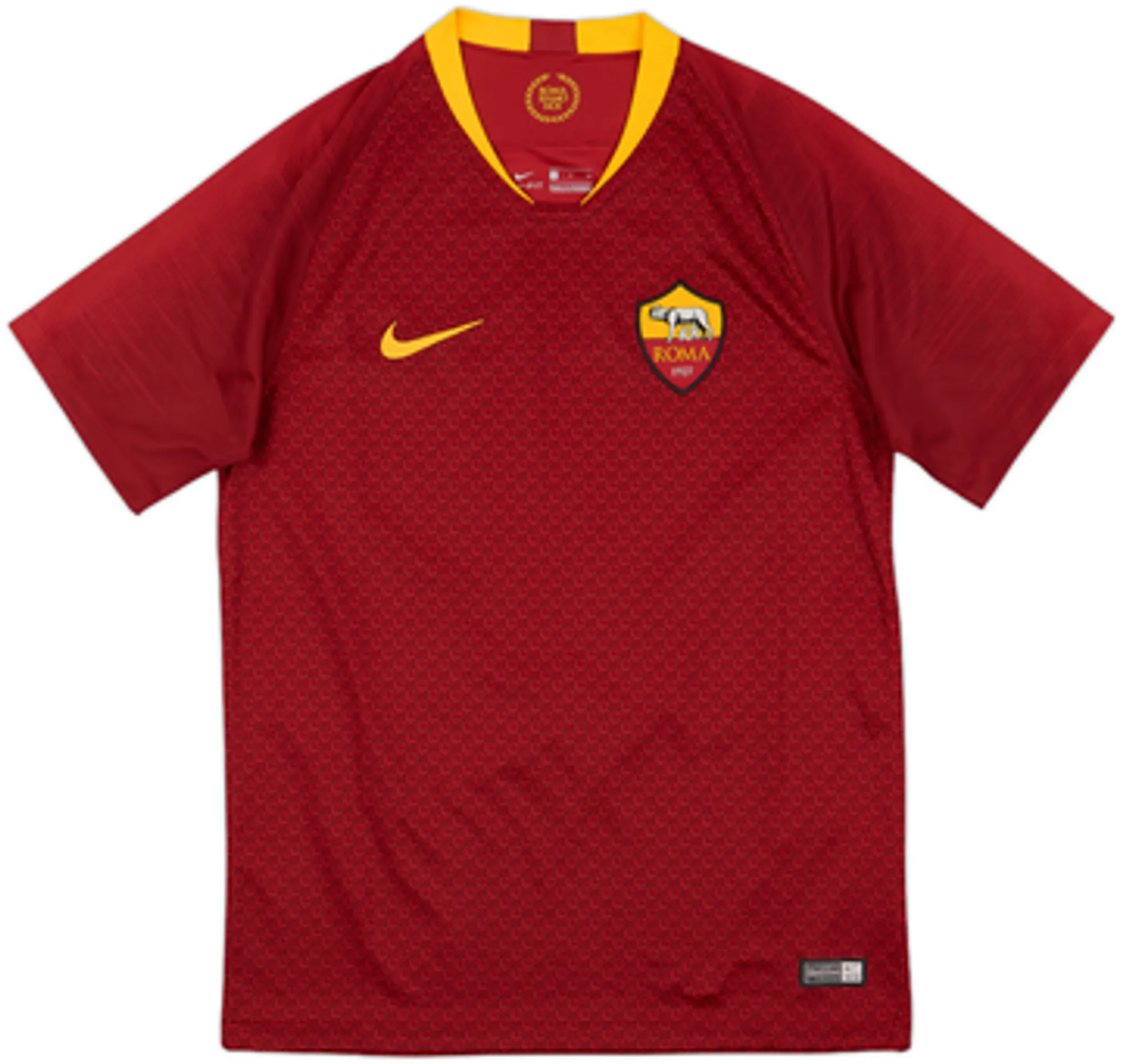 2018-19 Roma Home Shirt Dzeko #9 - 10/10 - (L)