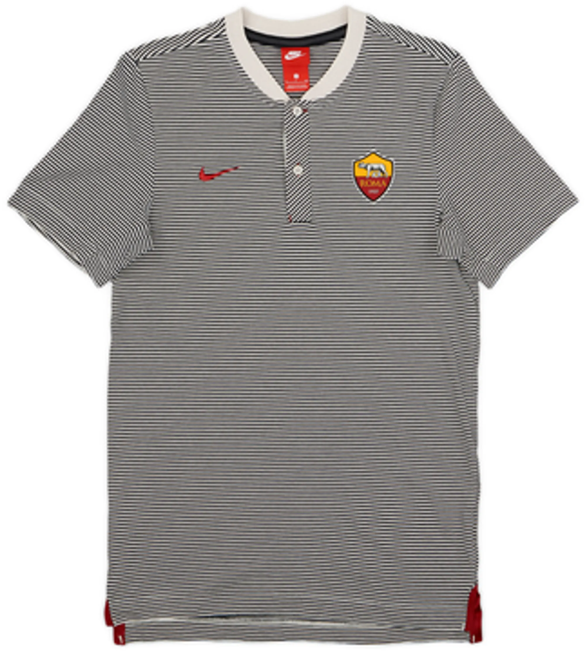 2017-18 Roma Nike Polo Shirt - 9/10 - (L)