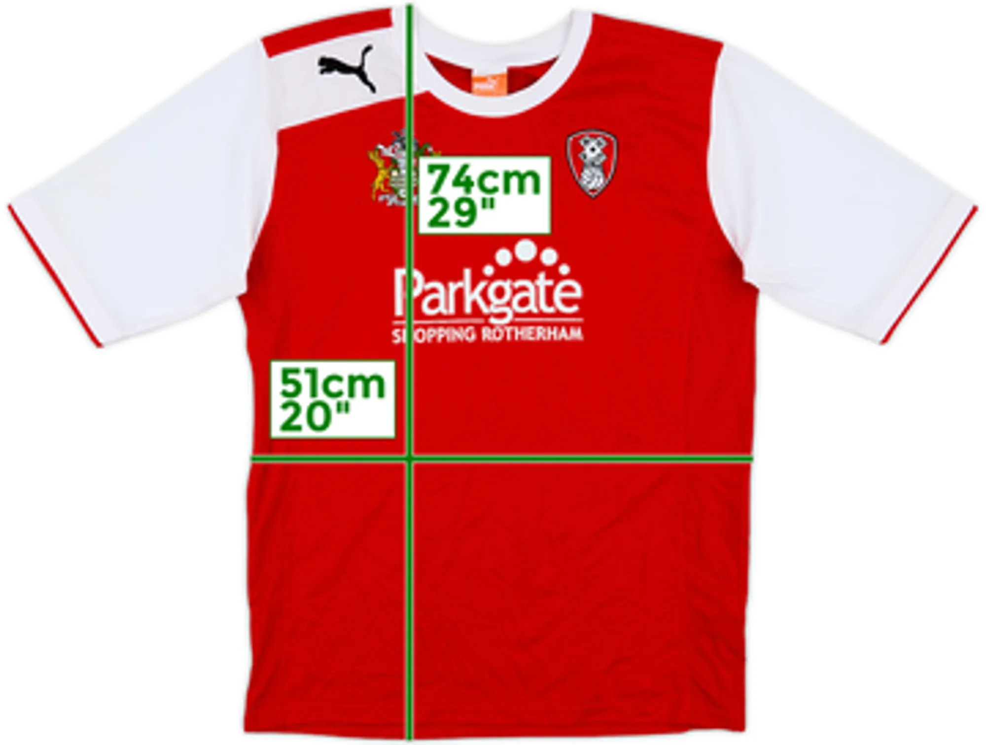 2013-14 Rotherham Home Shirt - 6/10 - (L)