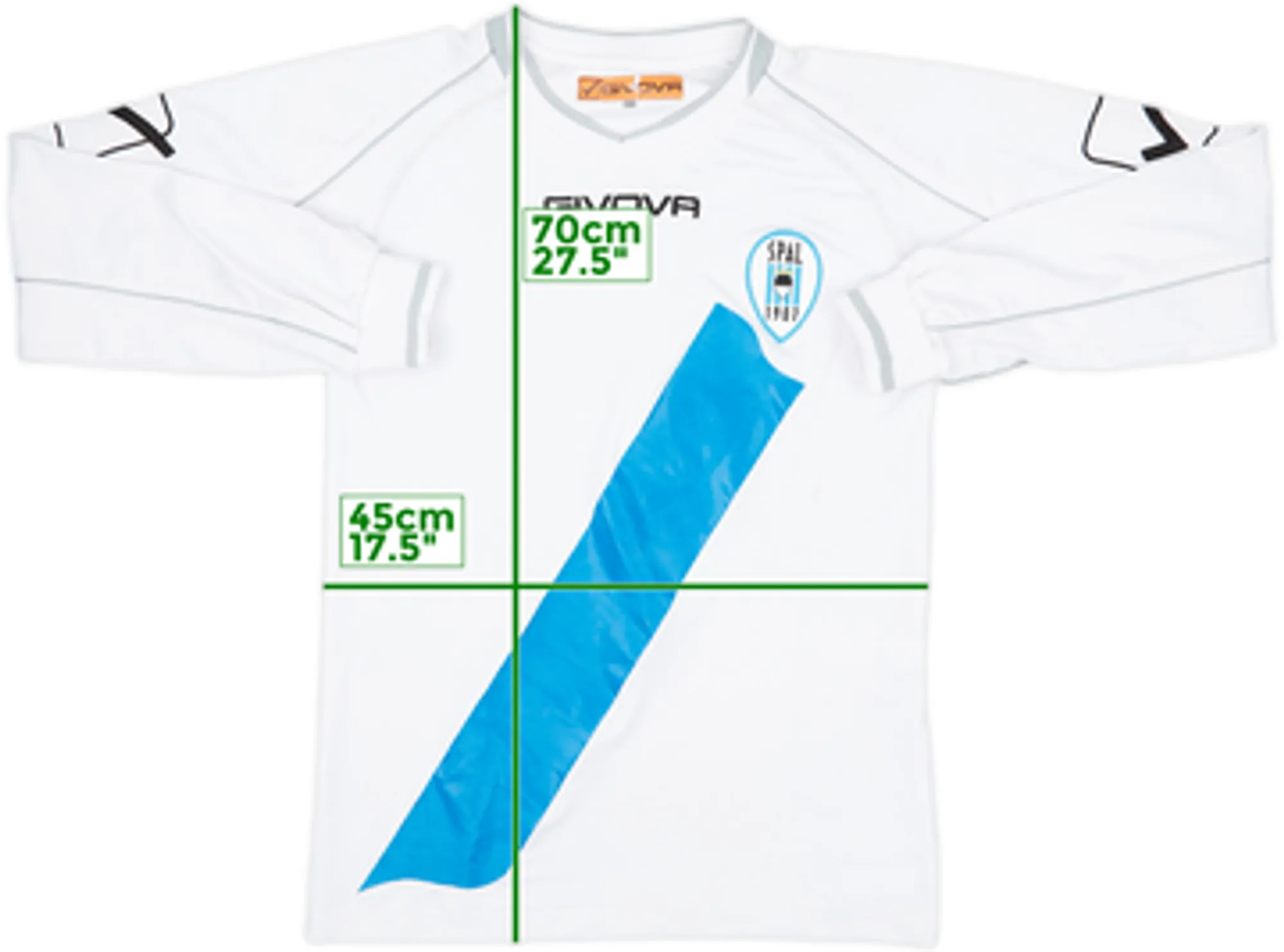 2010-11 SPAL Givova Training L/S Shirt - 6/10 - (M)