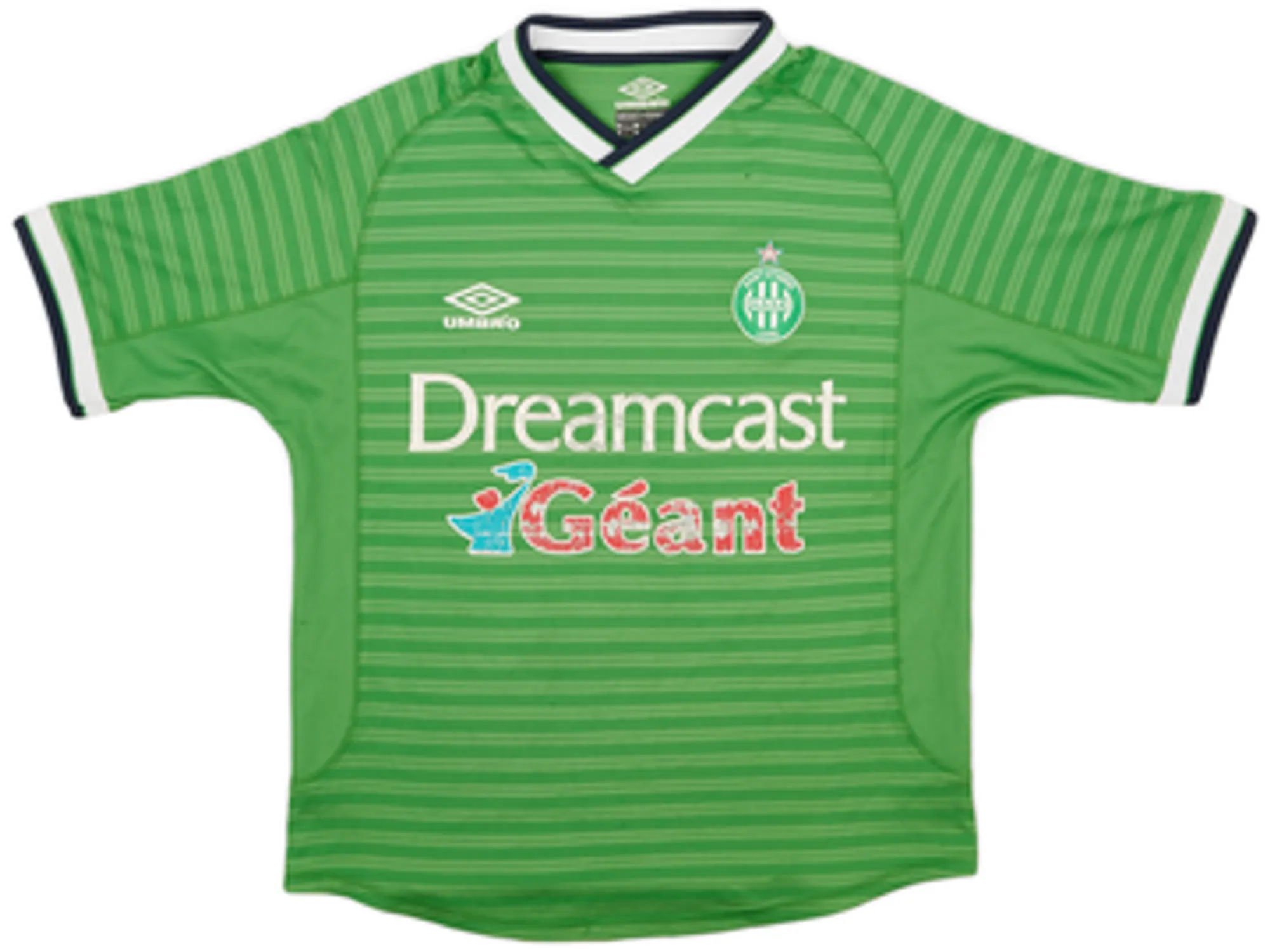 2000-01 Saint Etienne Home Shirt - 5/10 - (Y)