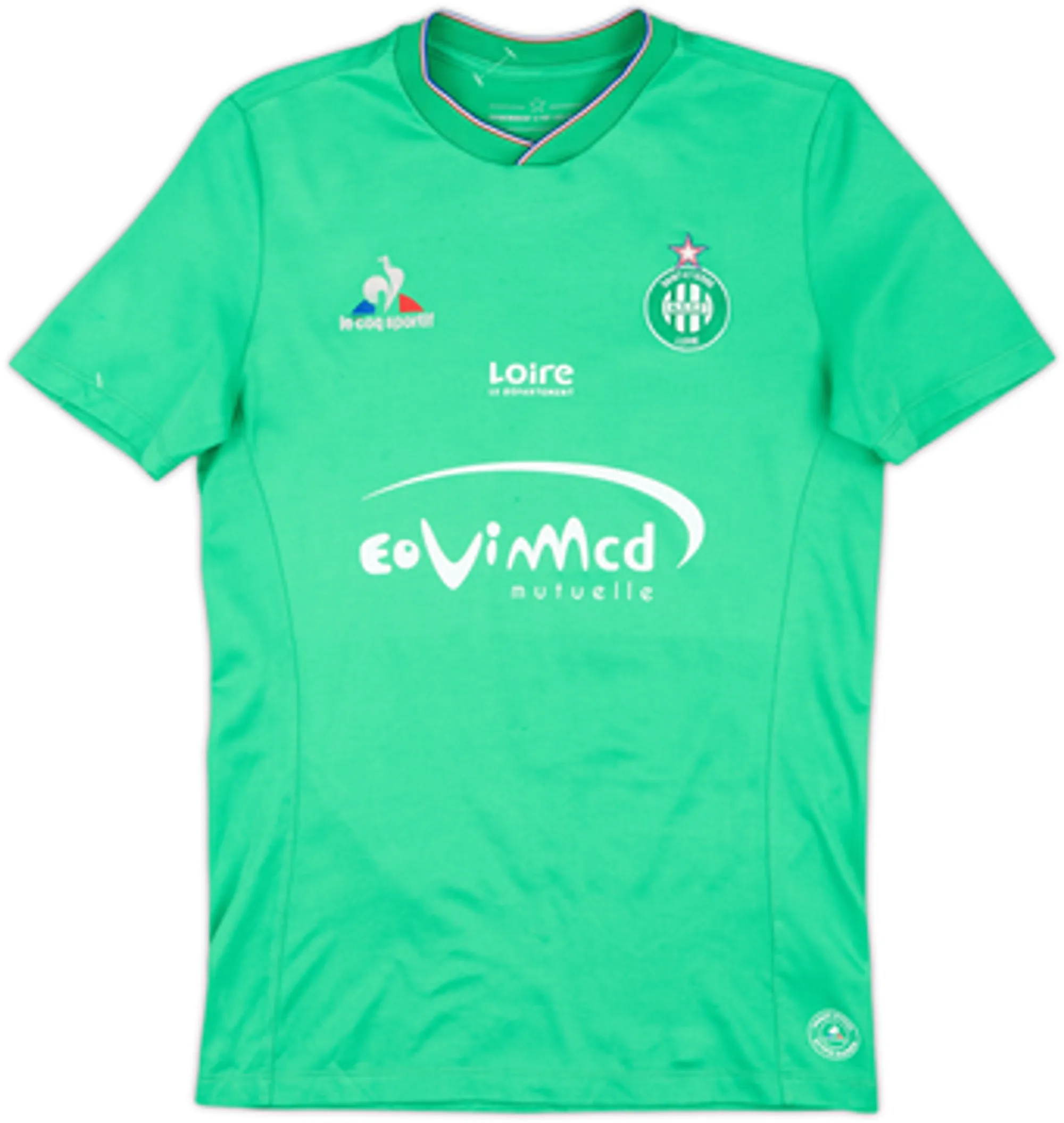 2015-16 Saint Etienne Home Shirt Hamouma #21 - 8/10 - (XS)