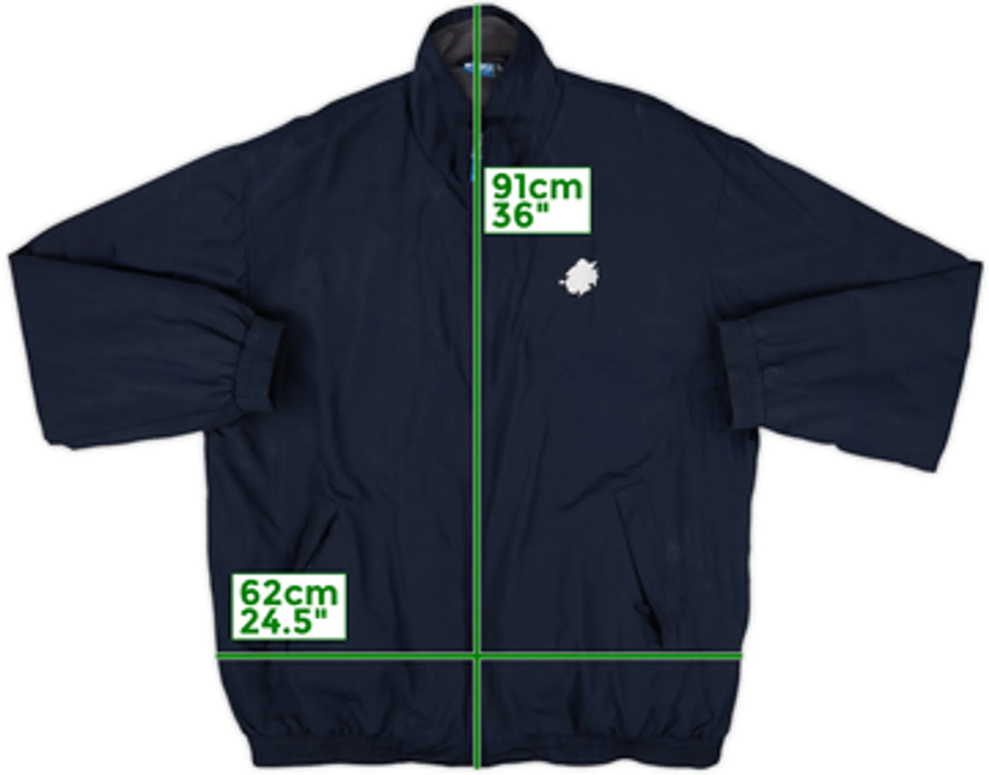 2002-03 Sampdoria Asics Track Jacket - 8/10 - (L)