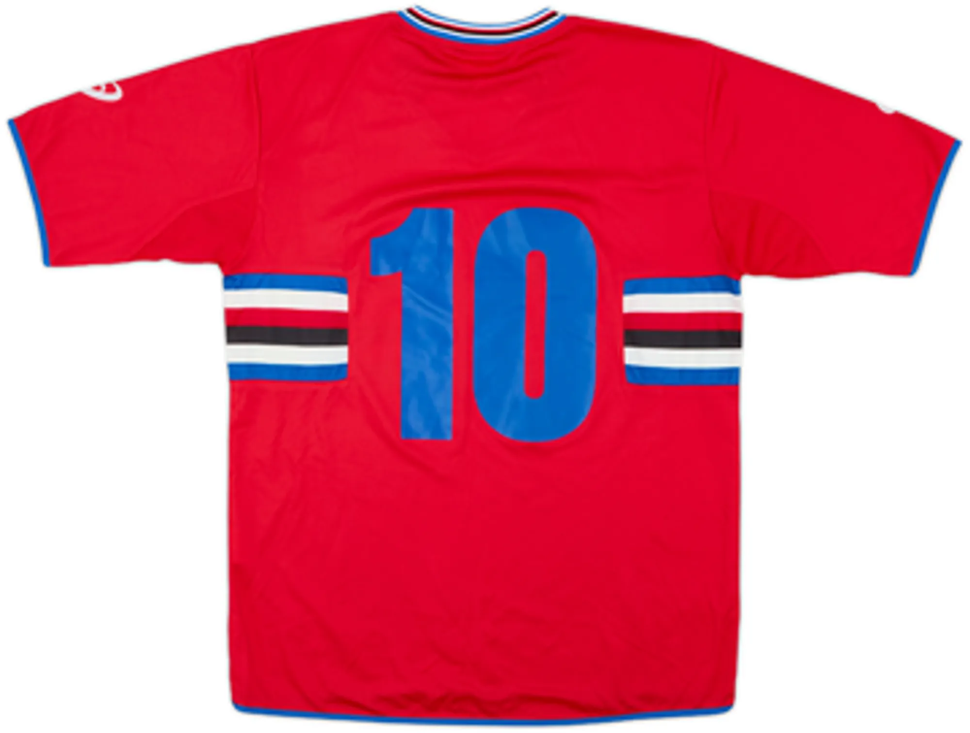 2003-04 Sampdoria Asics Training Shirt #10 - 8/10 - (L)