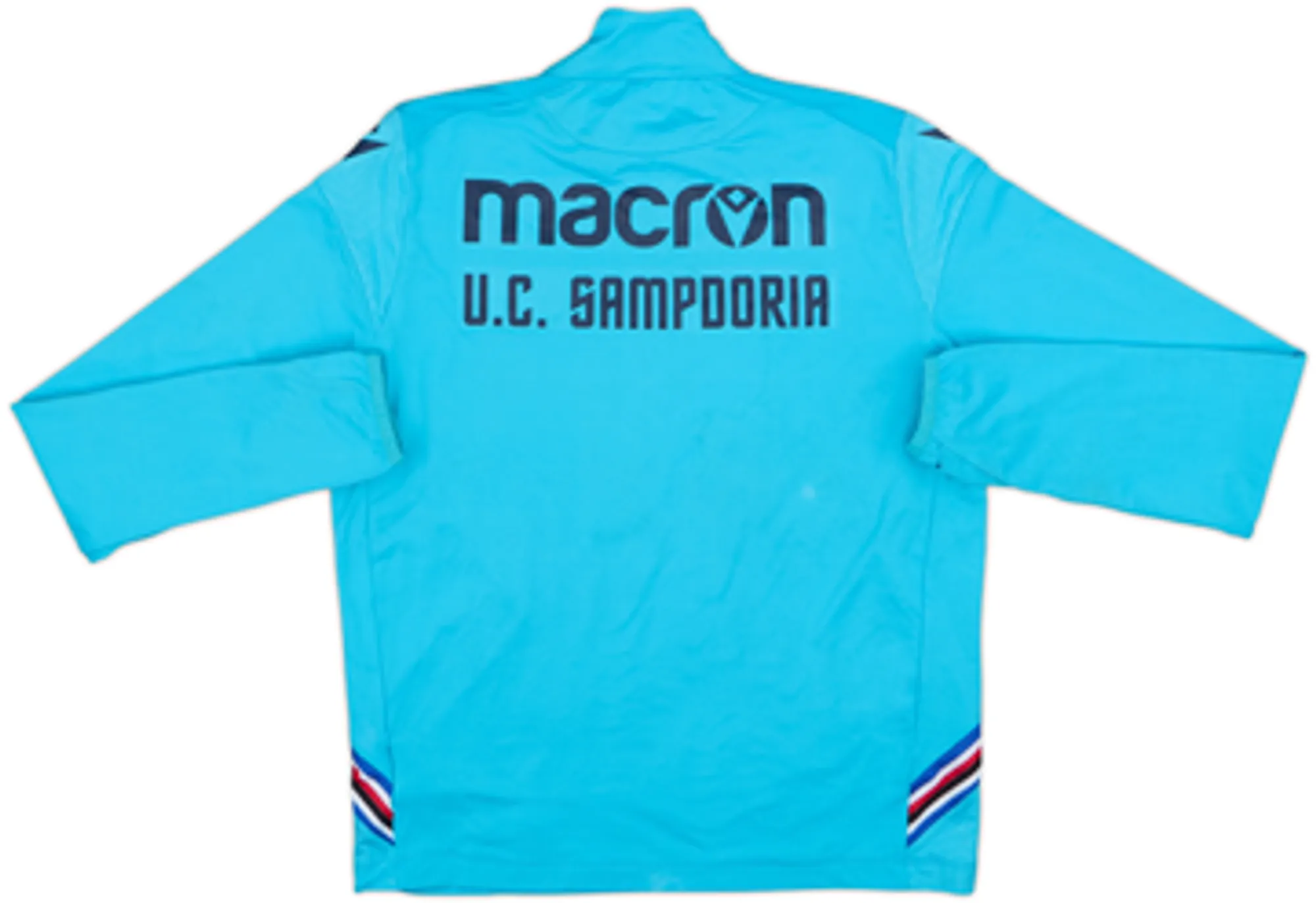 2022-23 Sampdoria Macron 1/4 Zip Drill Top - 7/10 - (L.Boys)