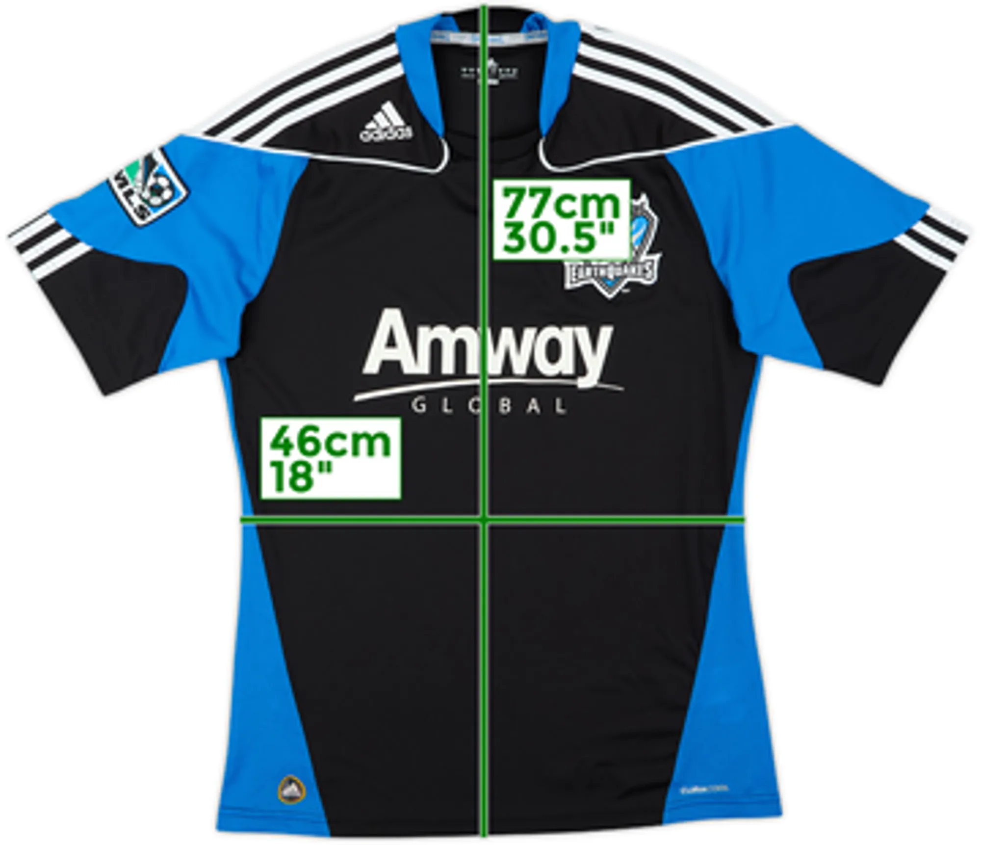 2010-11 San Jose Earthquakes Home Shirt - 8/10 - (M)