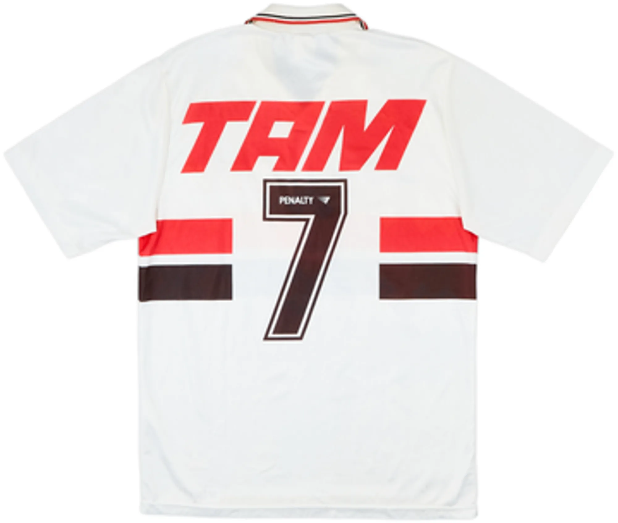 1993 Sao Paulo Home Shirt #7 - 8/10 - (M)