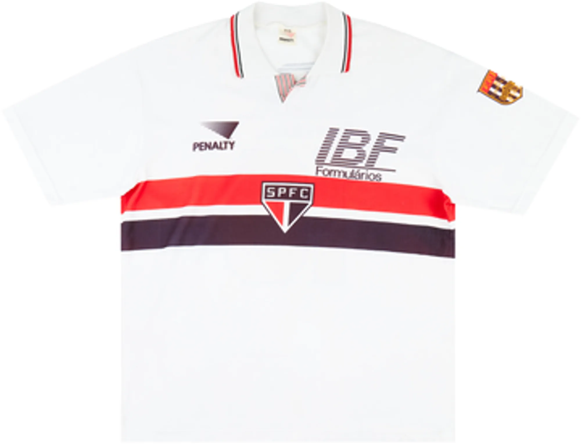 1990 Sao Paulo Home Shirt #10 - 8/10 - (XL)