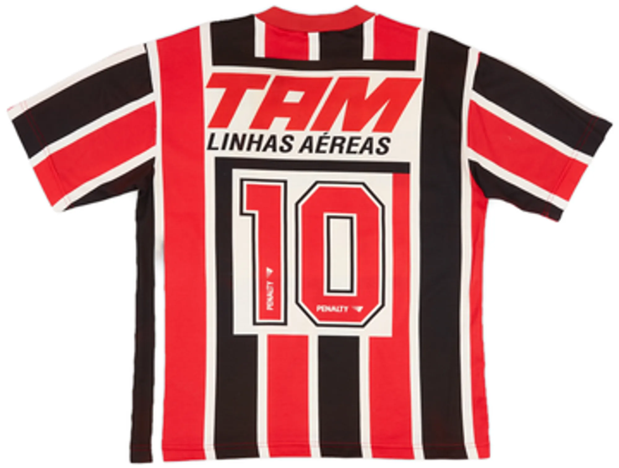 1993-94 Sao Paulo Away Shirt #10 - 6/10 - (L)