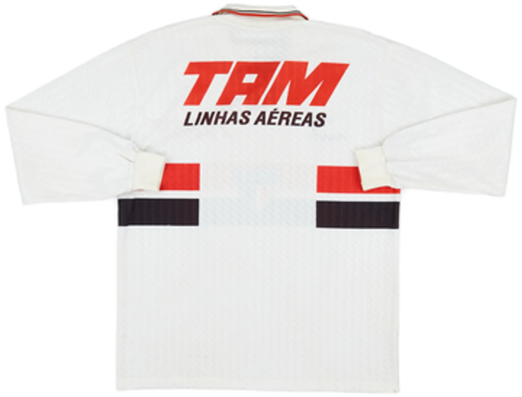 1993 Sao Paulo Home L/S Shirt - 7/10 - (L)
