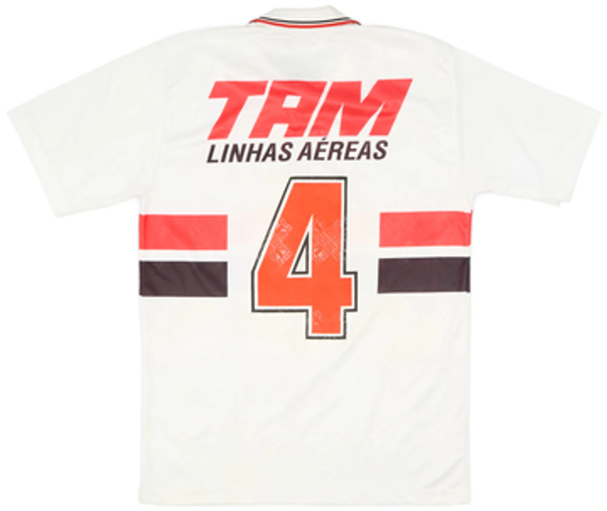 1993 Sao Paulo Home Shirt #4 - 9/10 - (M)