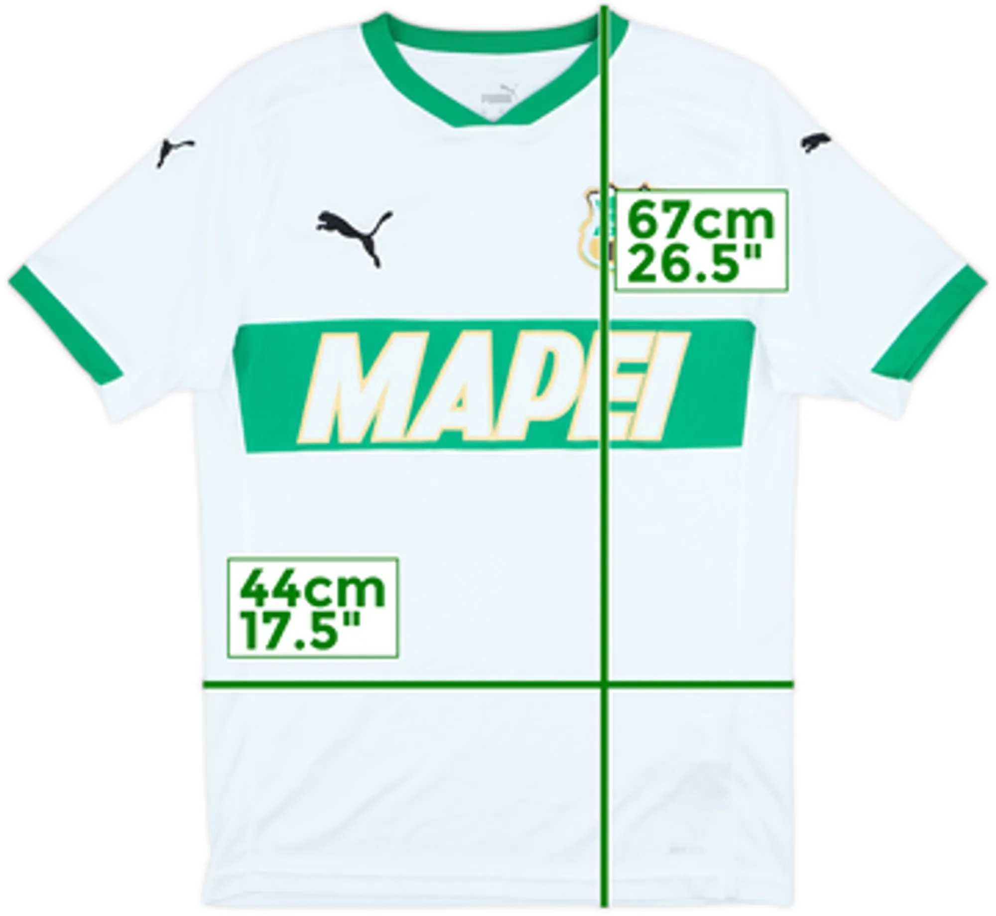 2020-21 Sassuolo Away Shirt - 10/10 - (XS)