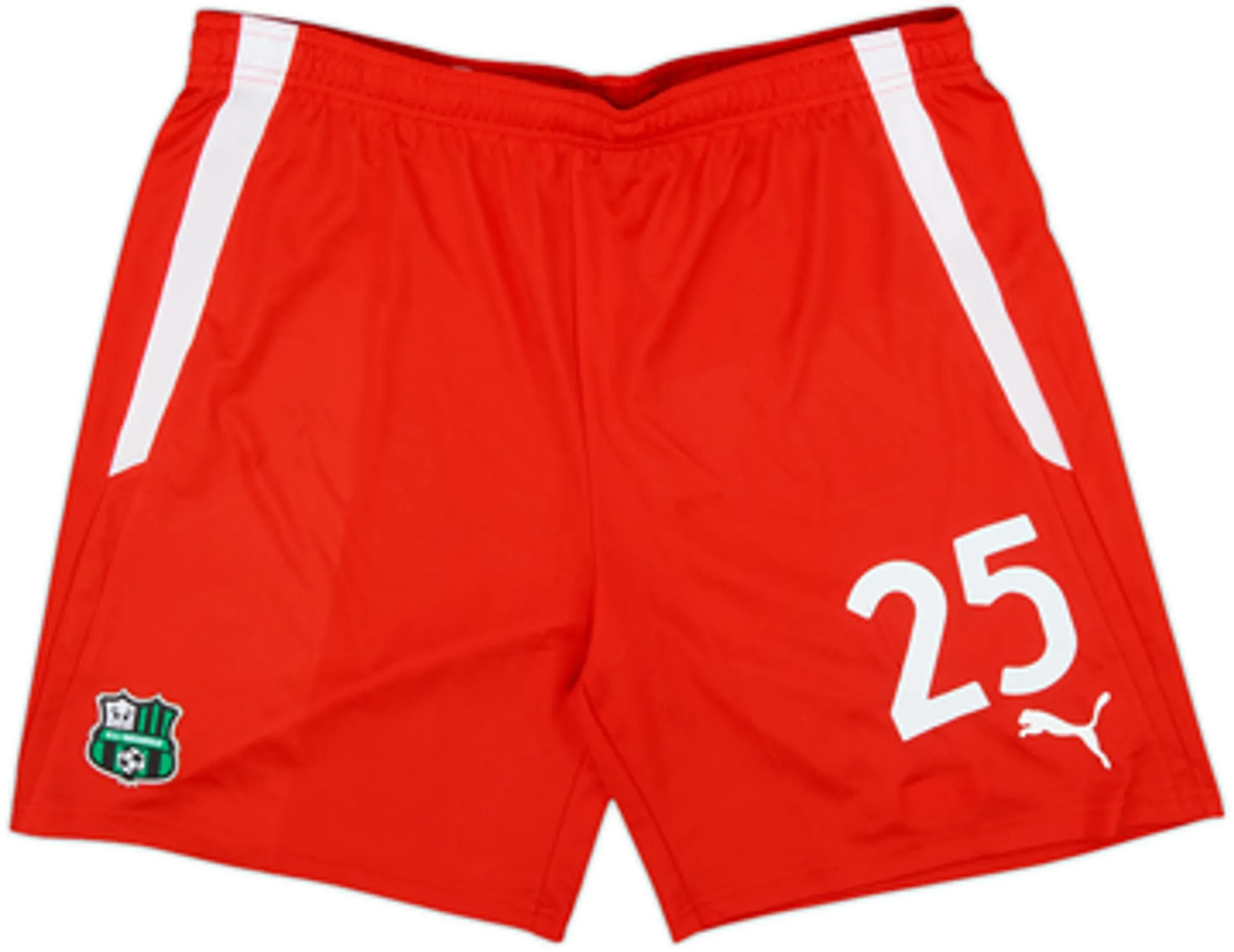 2021-22 Sassuolo Player Issue Puma Training Shorts #25 - 7/10 - (XL)