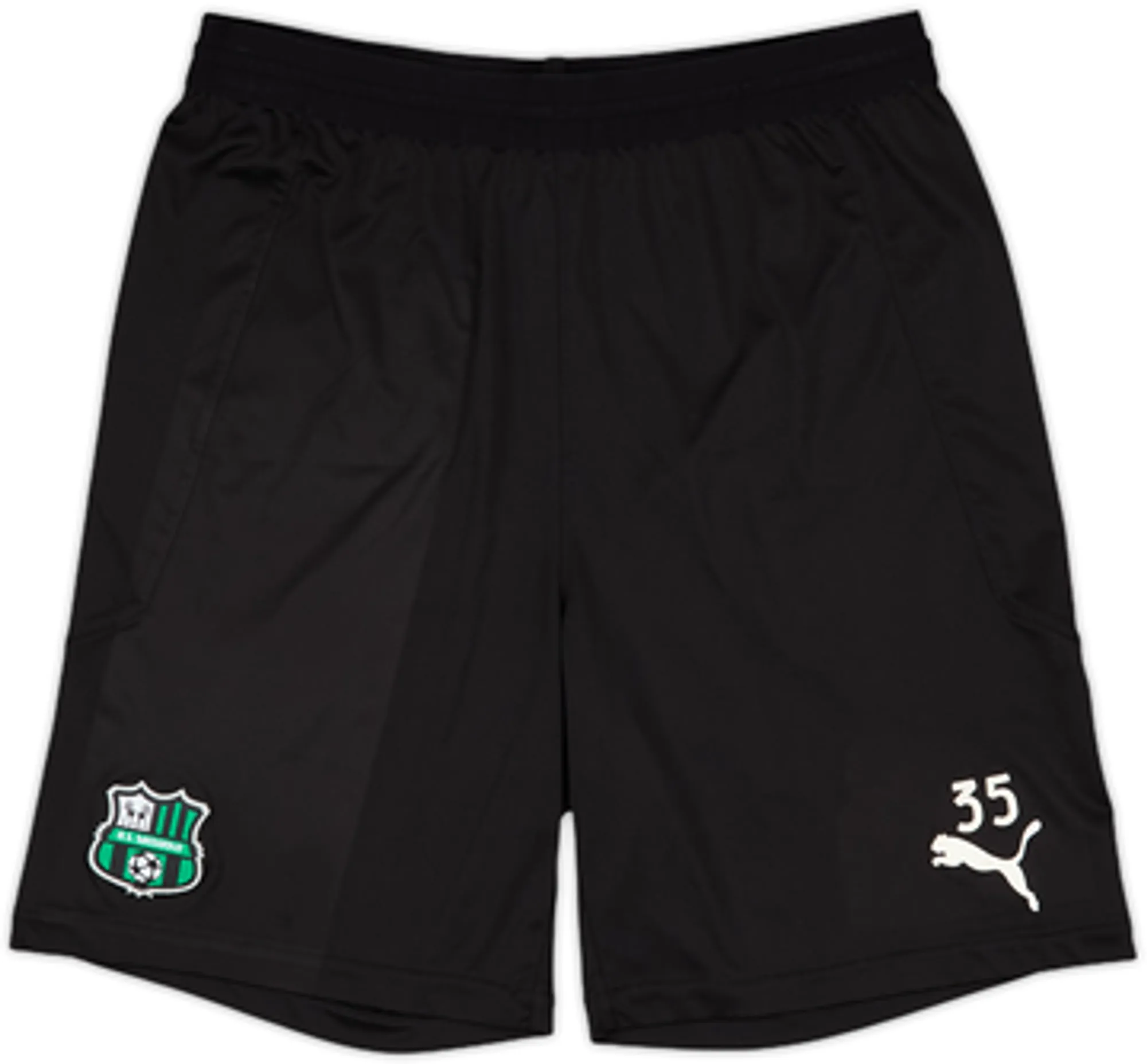 2021-22 Sassuolo Player Issue Puma Training Shorts # - 8/10 - (L)