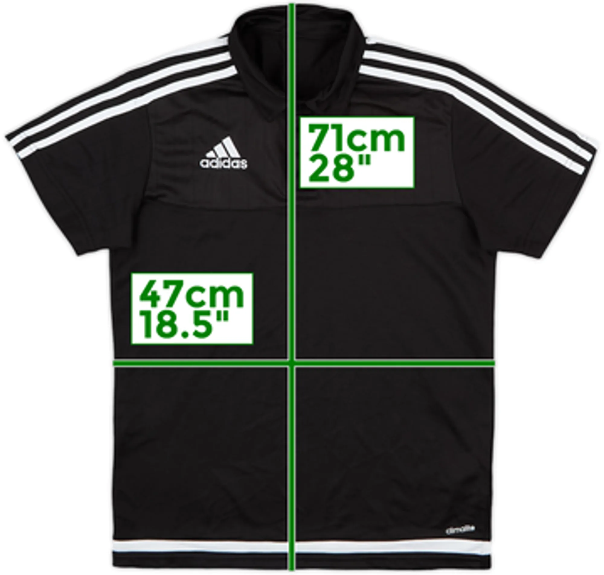 2015-16 Al-Ittihad adidas Polo Shirt - 9/10 - (S)