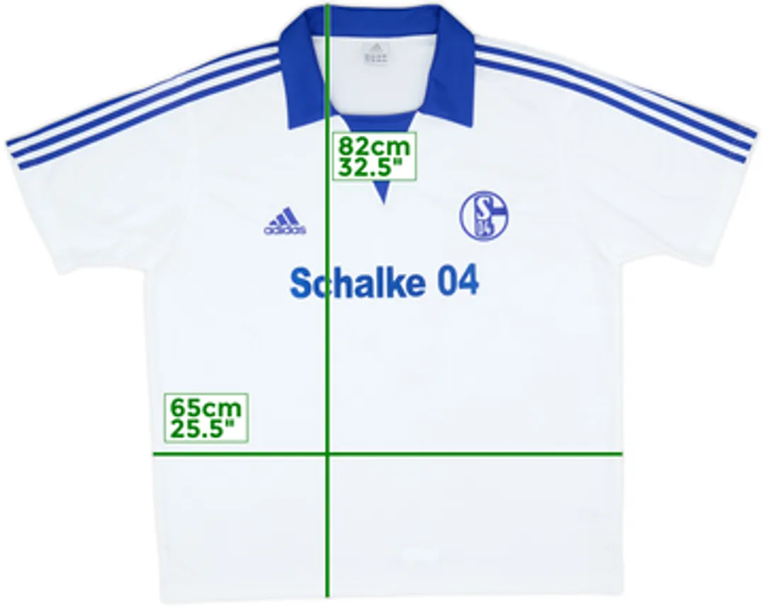 2006-07 Schalke adidas Training Shirt - 7/10 - (XXL