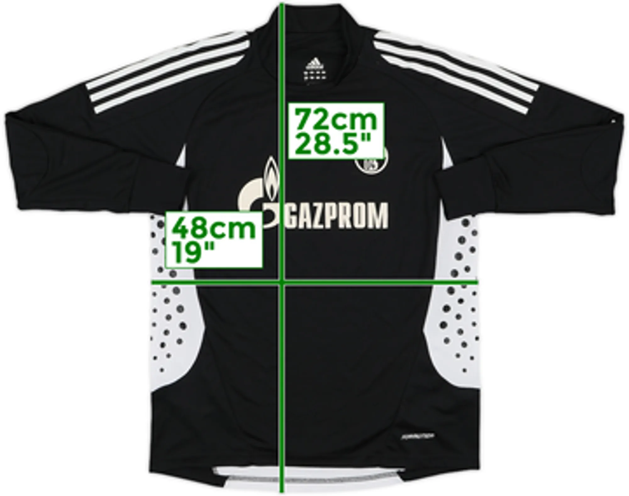 2008-09 Schalke Player Issue GK Shirt - 8/10 - (XS)