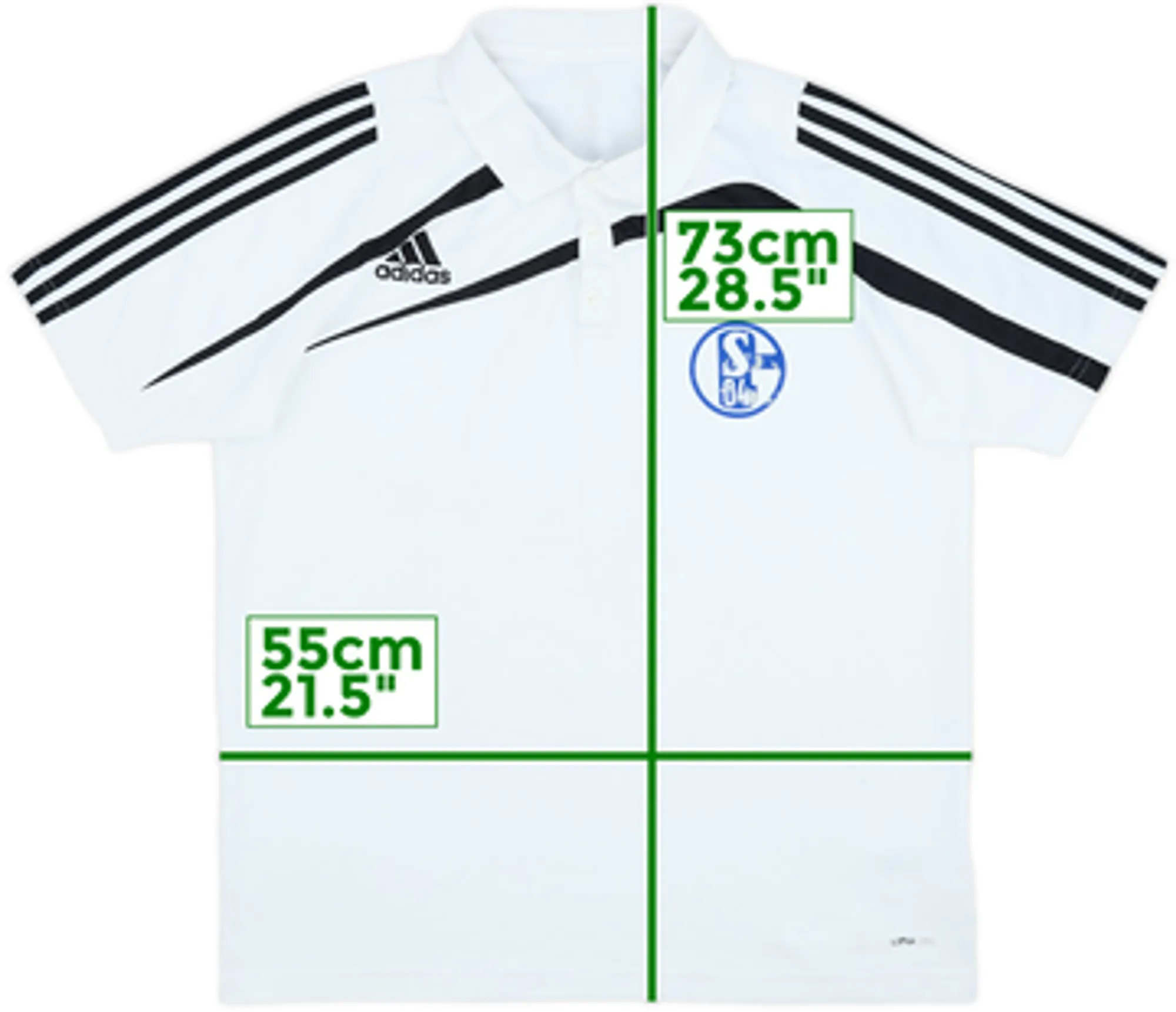 2009-10 Schalke adidas Polo Shirt - 5/10 - (L)