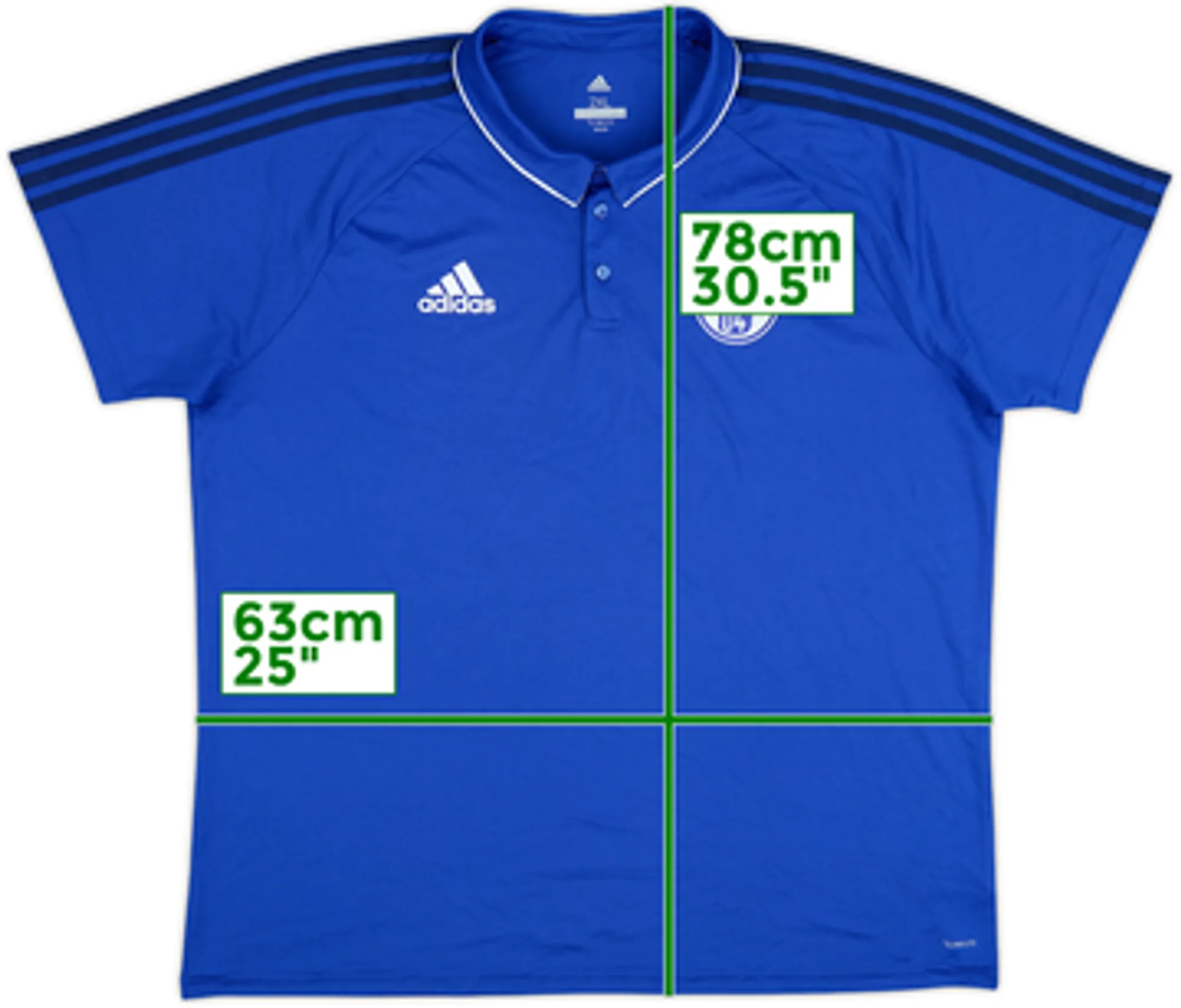 2017-18 Schalke adidas Polo Shirt - 10/10 - (L)