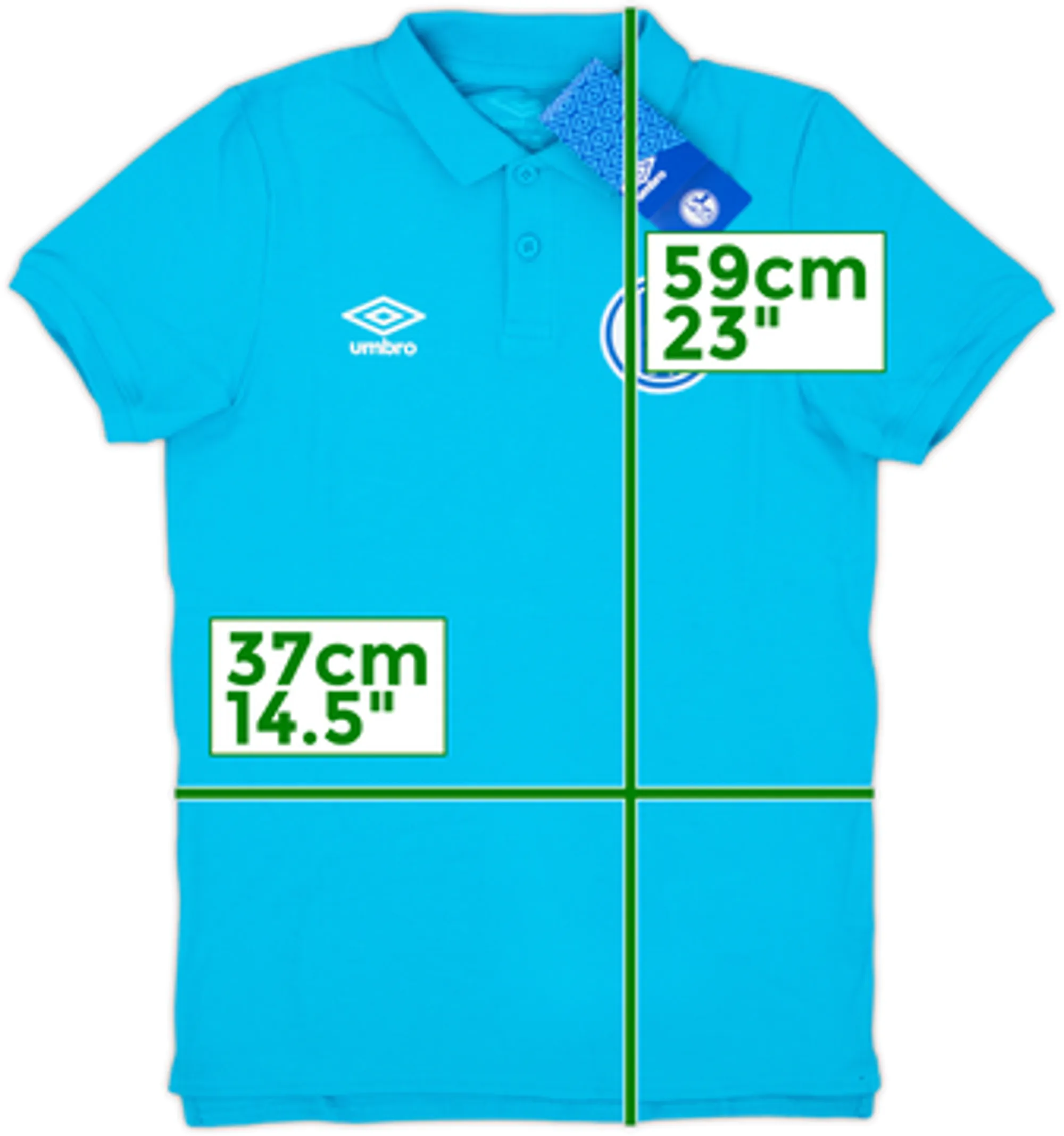2018-19 Schalke Umbro Polo Shirt (M.Boys)