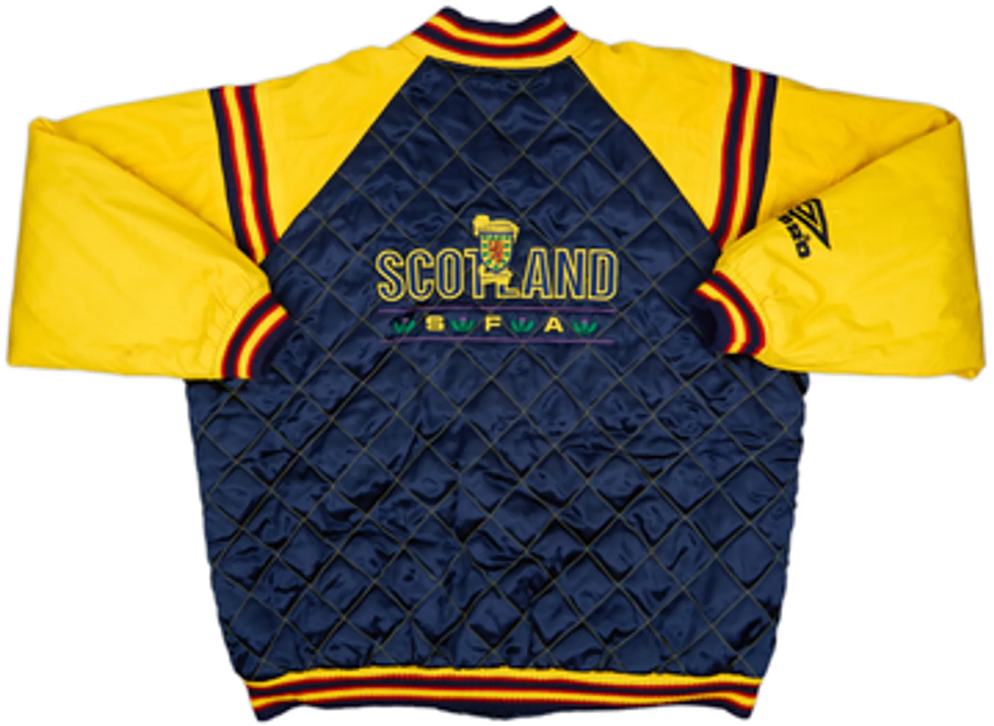 1994-96 Scotland Umbro Padded Track Jacket - 8/10 - (XL)