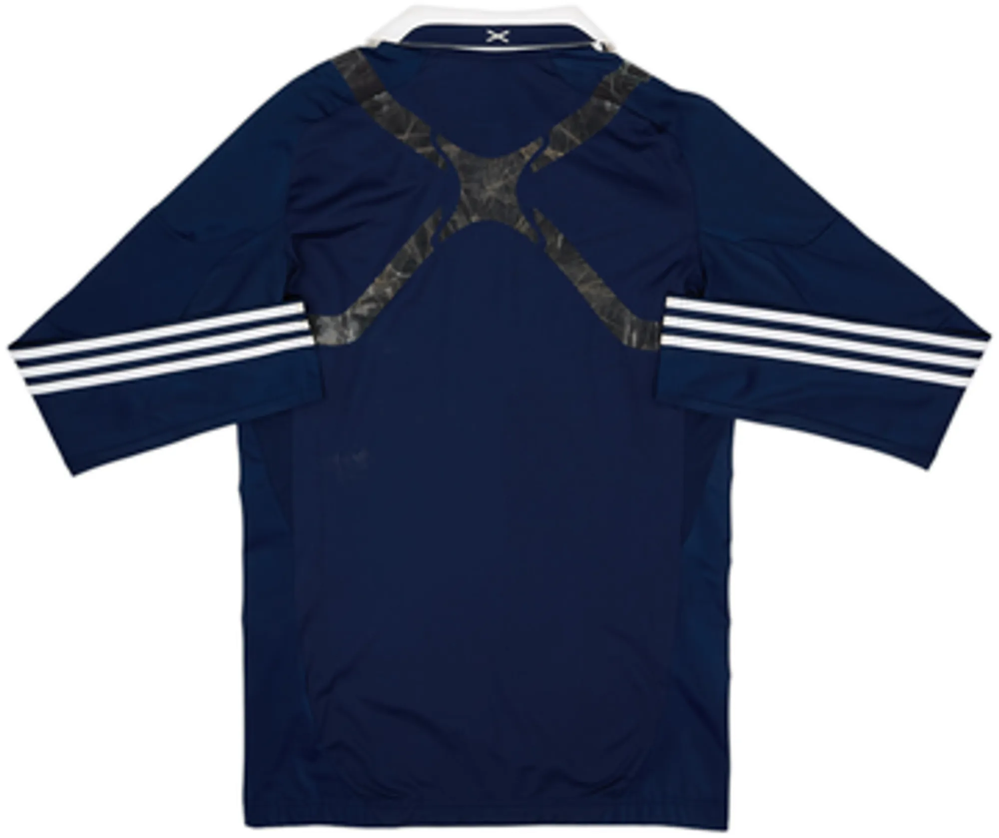 2011-13 Scotland Player Issue Techfit Home L/S Shirt (L)