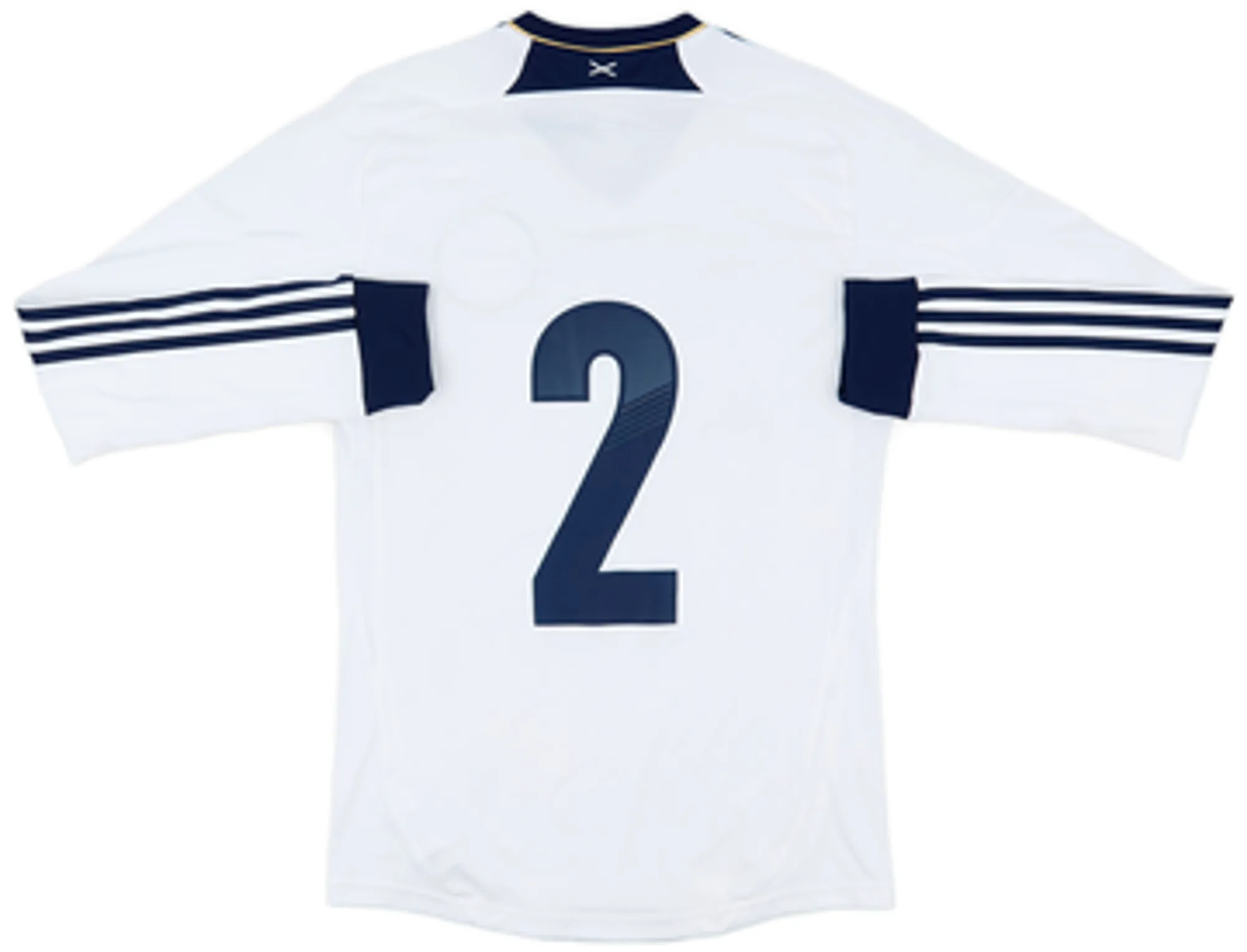 2012-14 Scotland Authentic Away L/S Shirt #2 - 7/10 - (S)