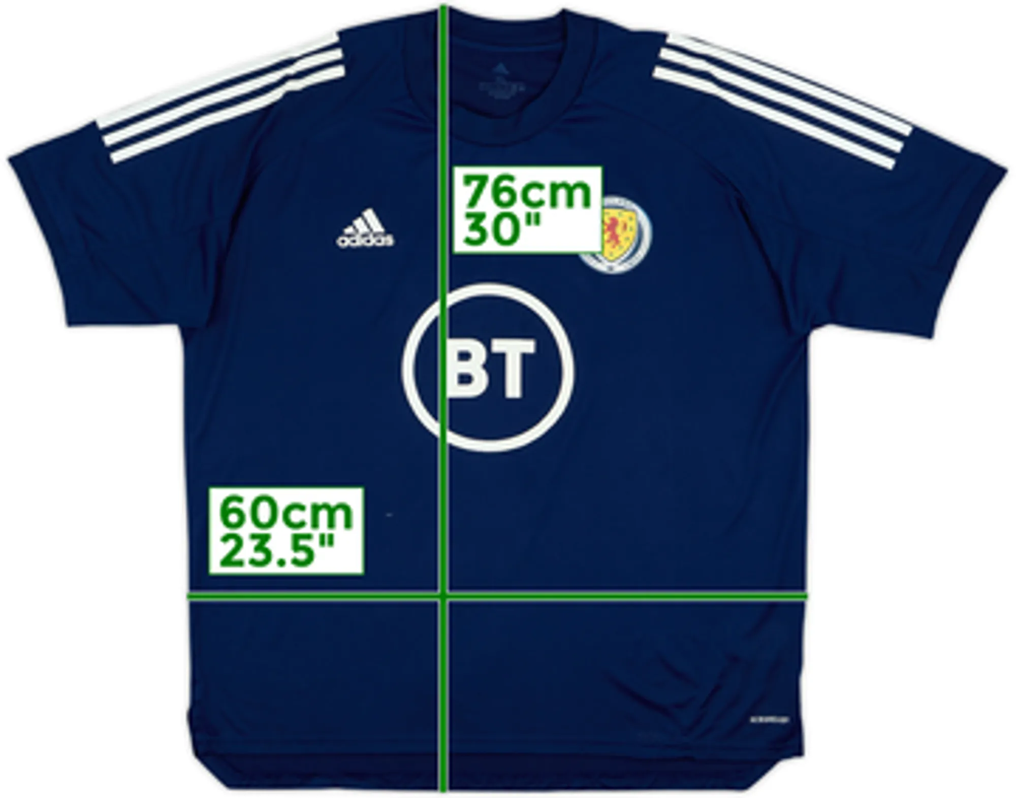 2019-20 Scotland adidas Training Shirt - 6/10 - (S)