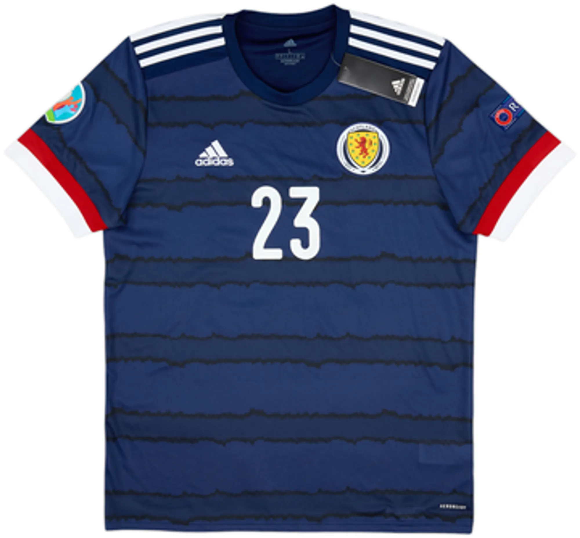 2020-22 Scotland Home Shirt Gilmour #23 (L)