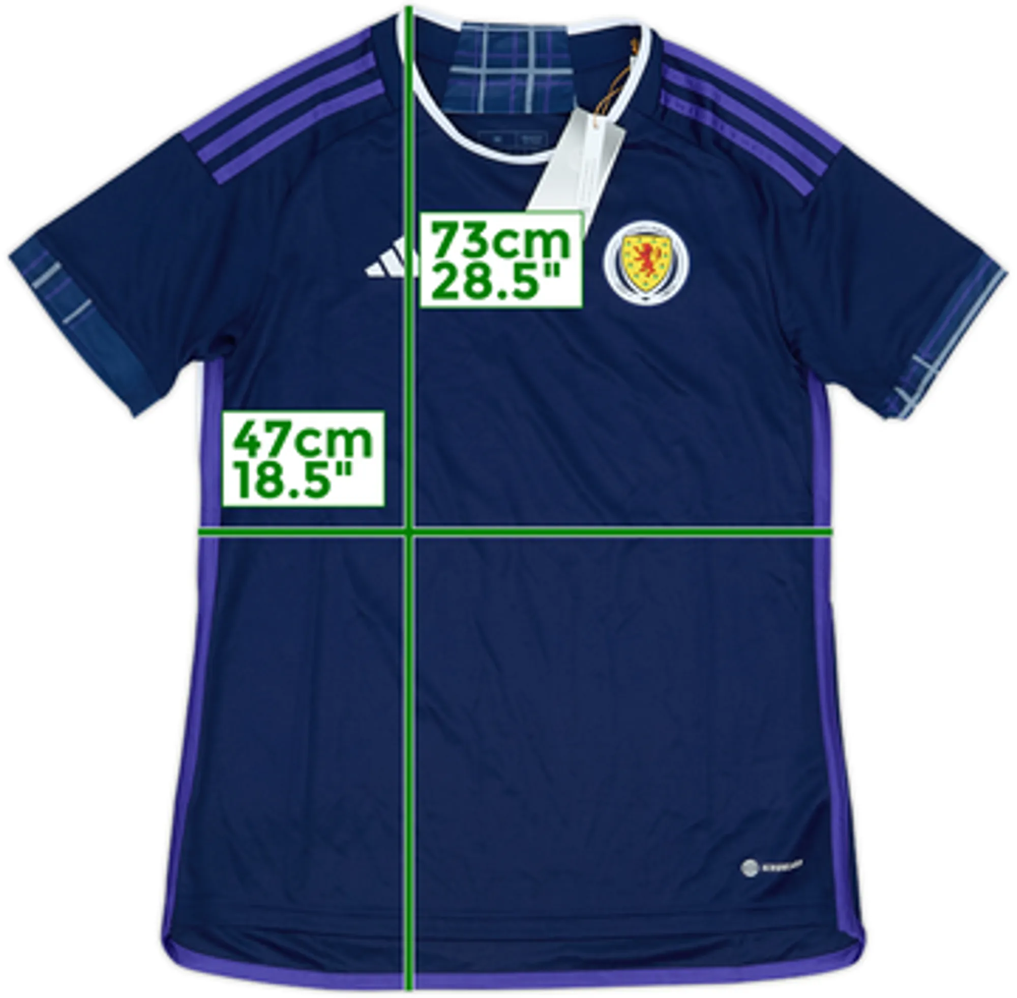2022-23 Scotland Home Shirt (M)