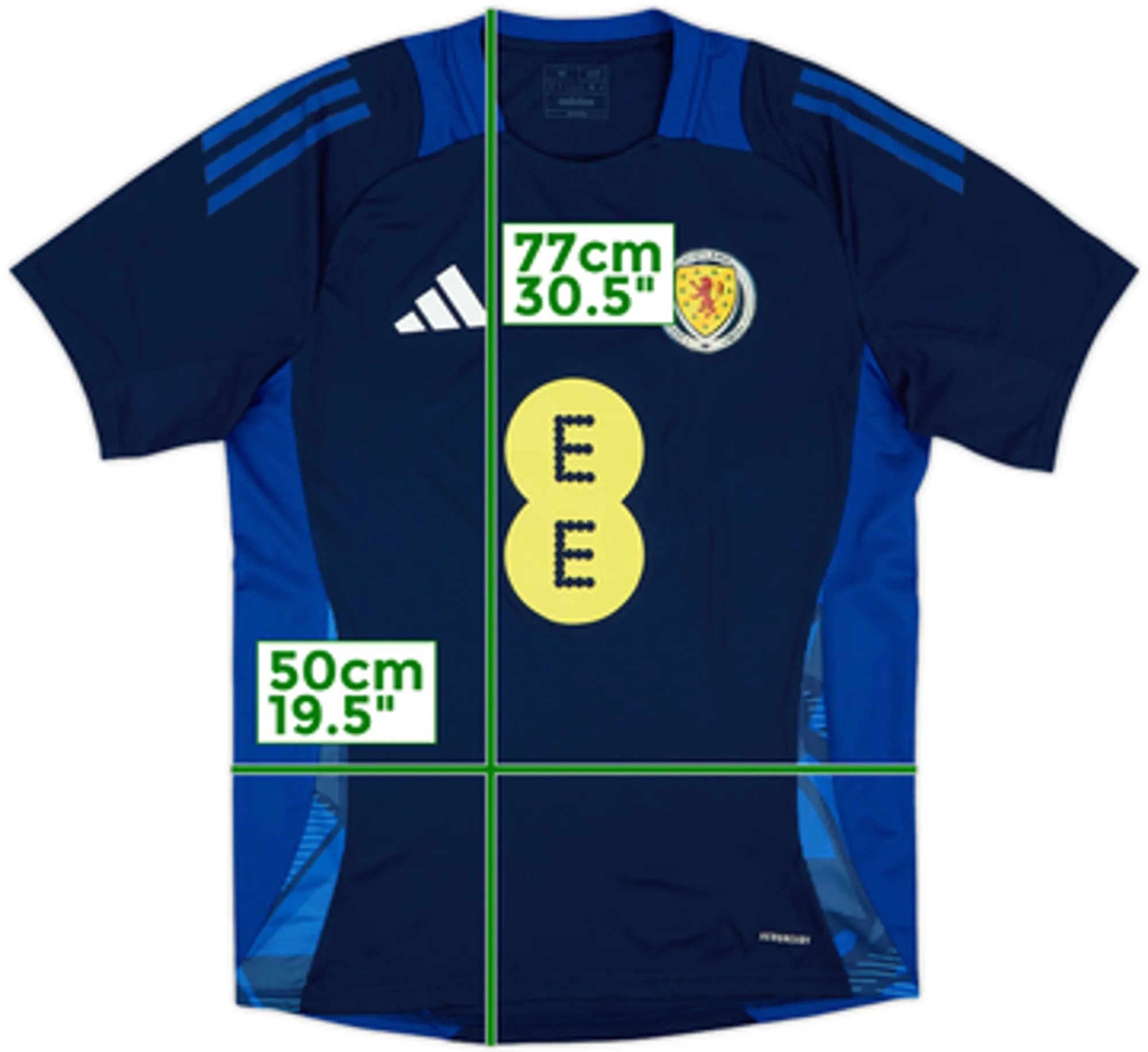 2022-23 Scotland adidas Training Shirt - 5/10 - (M)