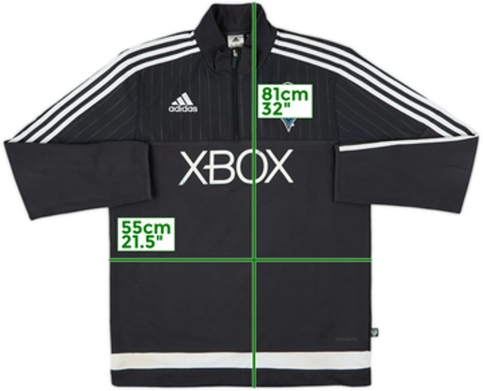 2014-15 Seattle Sounders adidas 1/4 Zip Drill Top - 7/10 - (M)