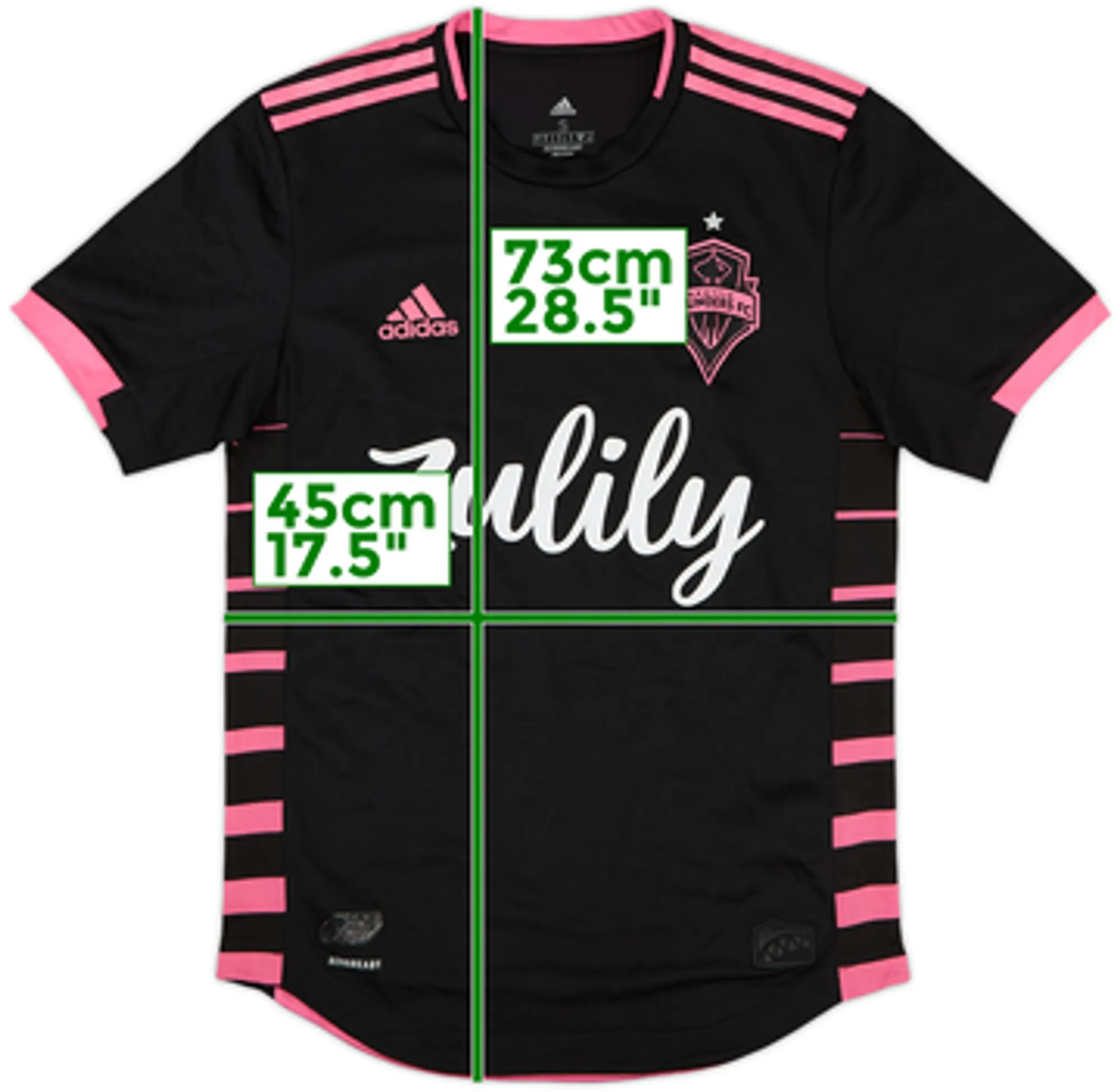 2019-20 Seattle Sounders Authentic Away Shirt - 7/10 - (S)