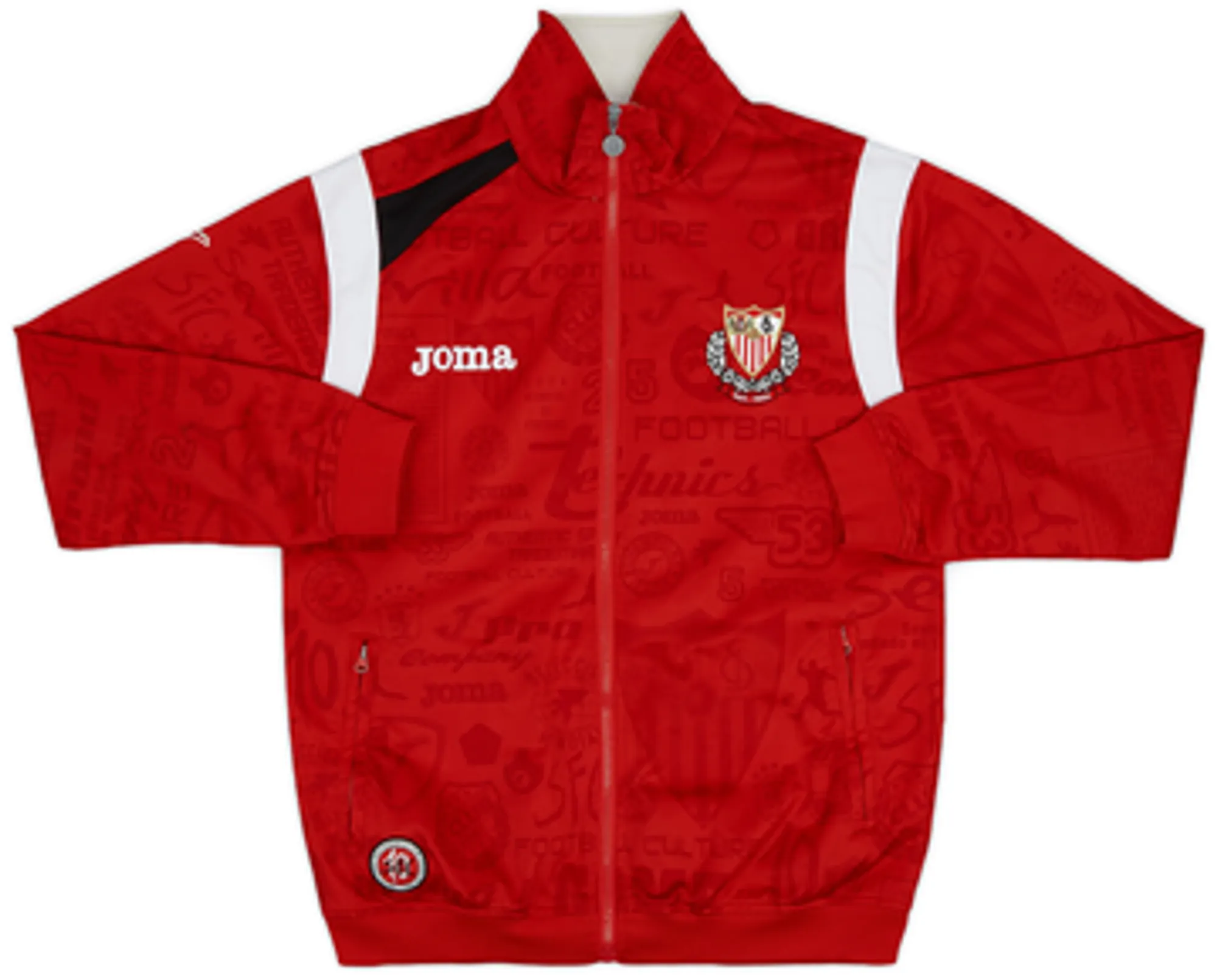 2005-06 Sevilla Joma Centenary Track Jacket - 9/10 - (L)