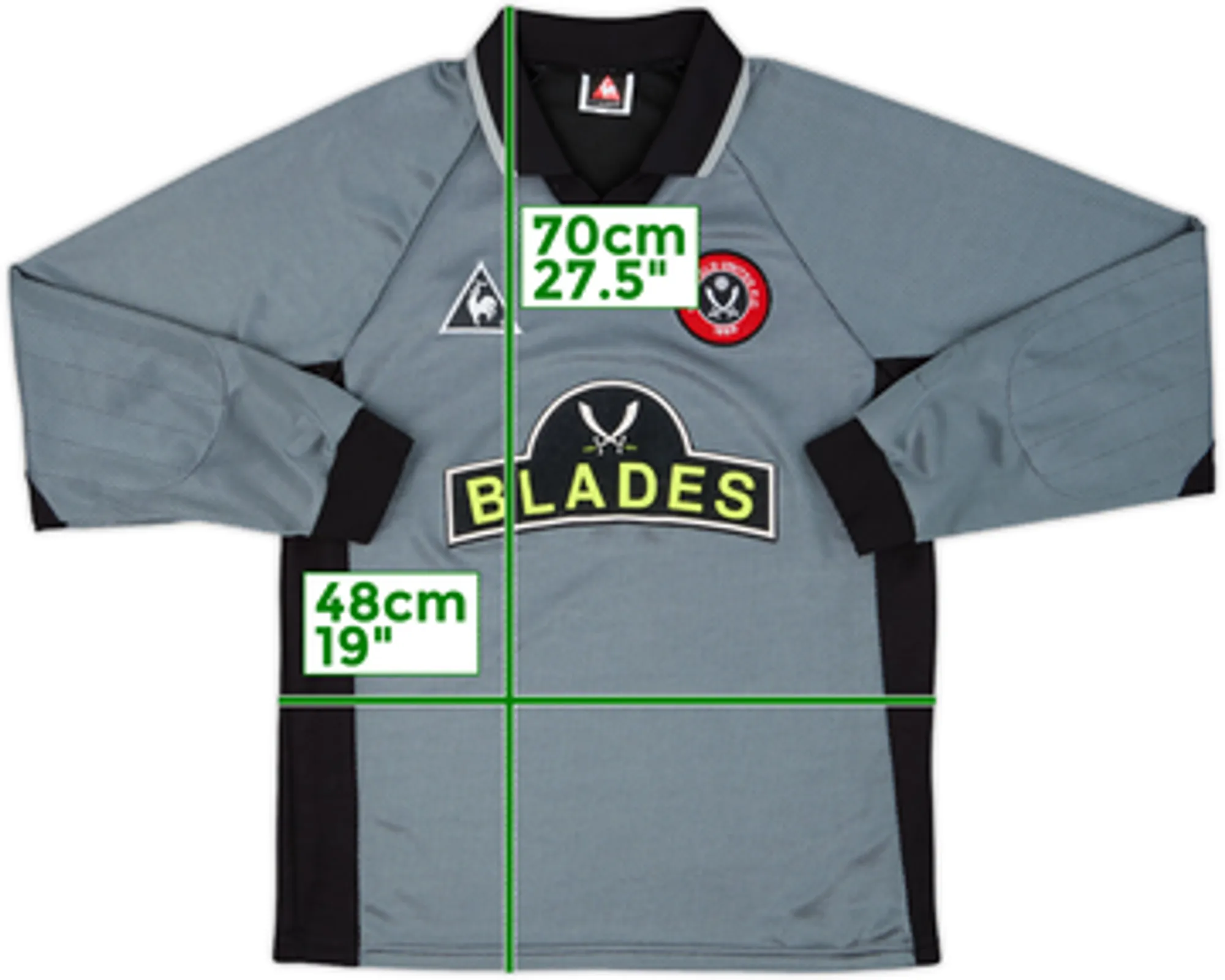 1999-00 Sheffield United GK Shirt - 8/10 - (M.Boys)