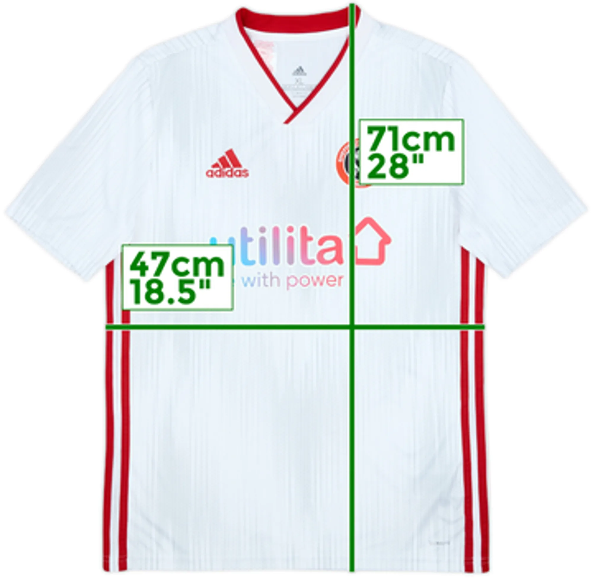 2019-20 Sheffield United Away Shirt - 10/10 - (XL.Boys)