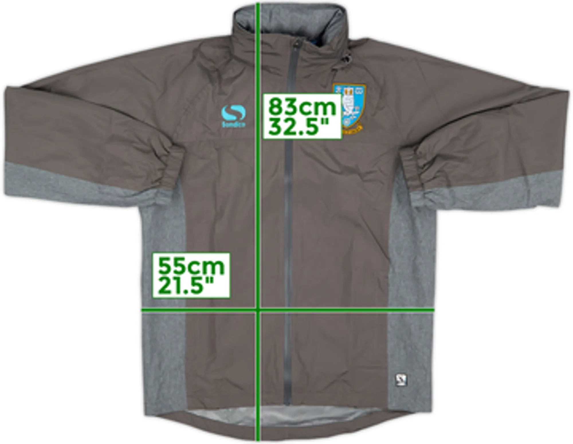 2016-17 Sheffield Wednesday Sondico Hooded Rain Jacket (S)