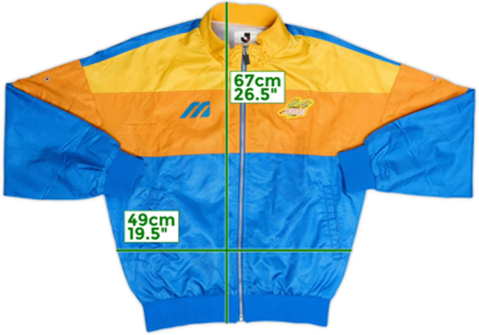 1994-96 Shimizu S-Pulse Mizuno Track Jacket - 10/10 - (M)