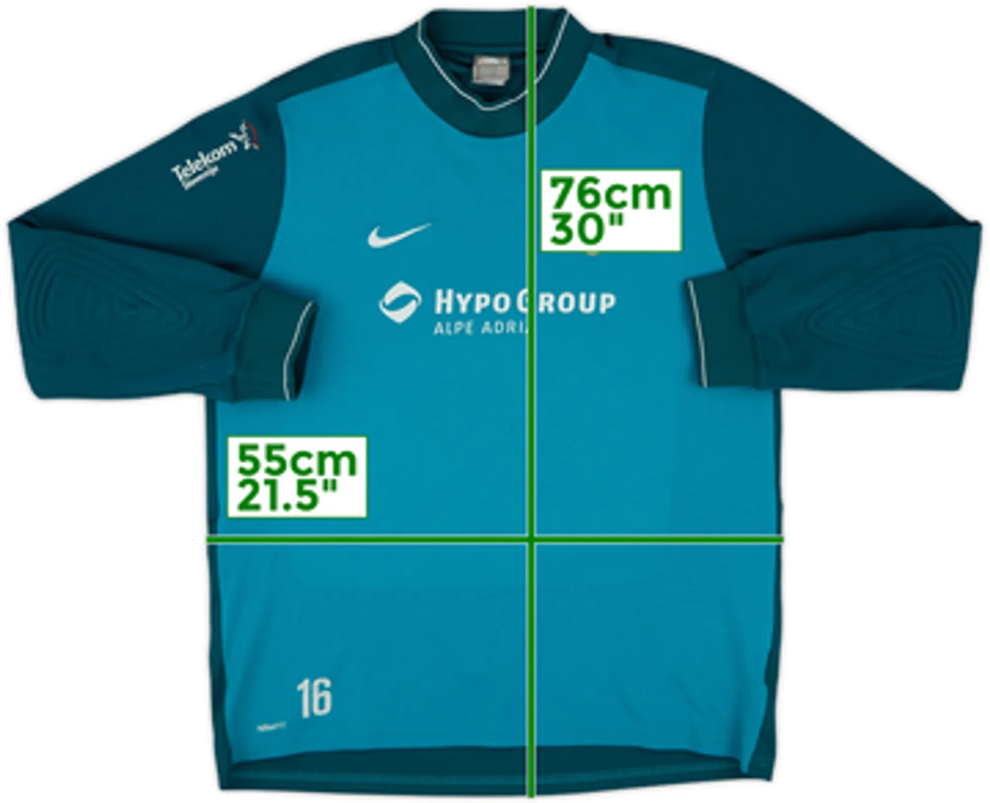 2010-12 Slovenia GK Shirt #16 - 6/10 - (L)