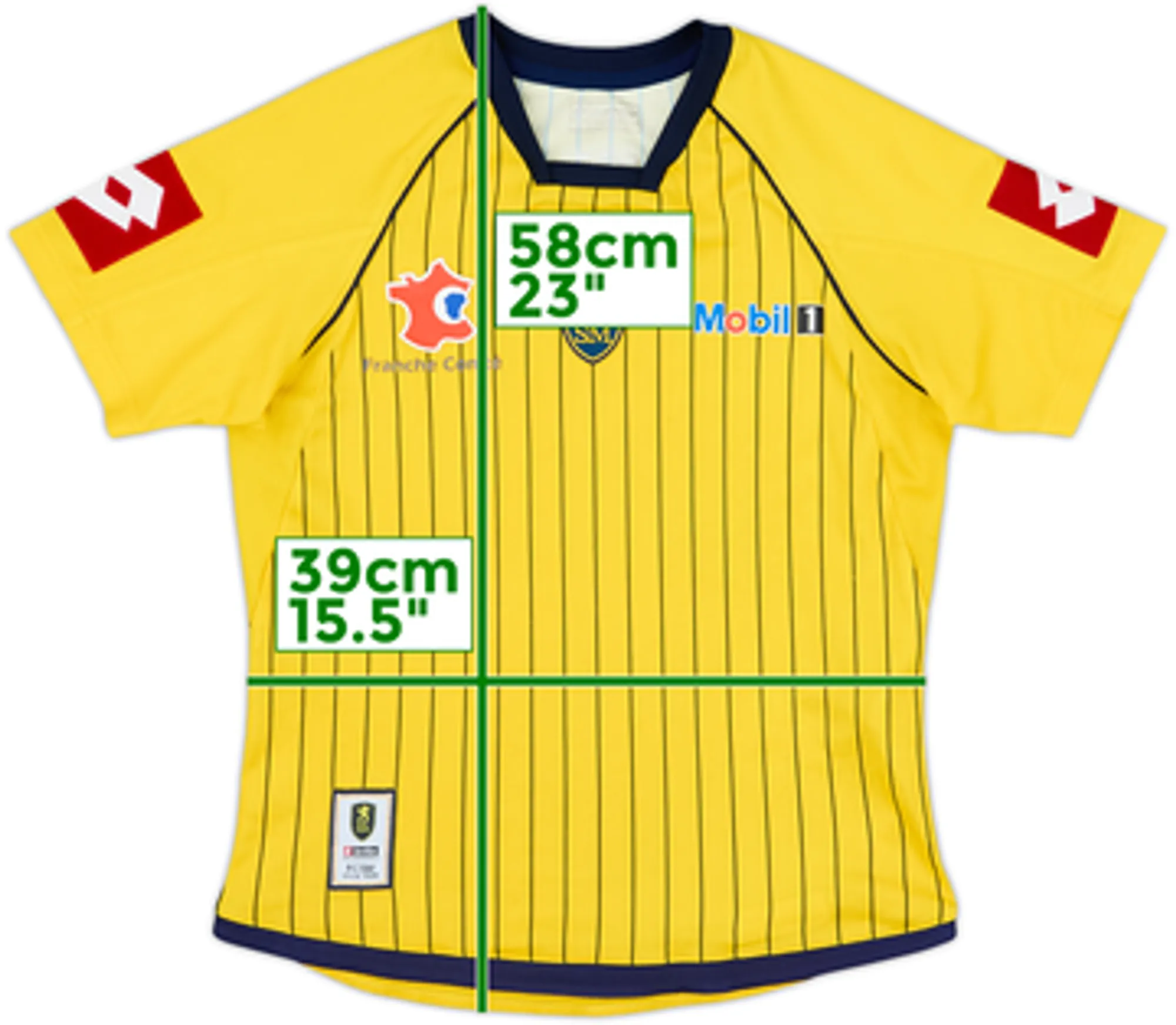 2009-10 Sochaux Home Shirt - 8/10 - (S.Boys)