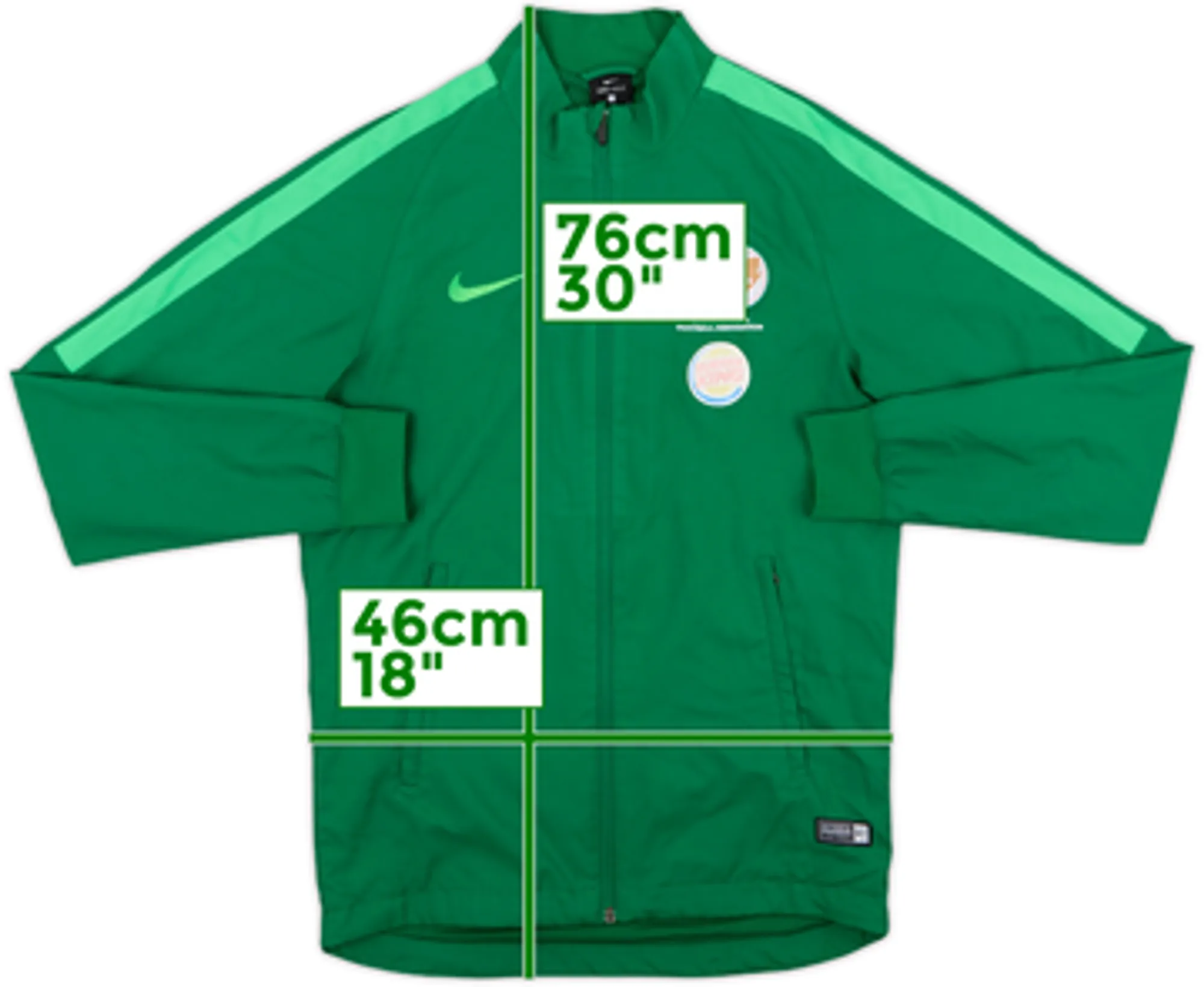2016-17 South Africa Nike Player Issue Track Jacket - 8/10 - (S)