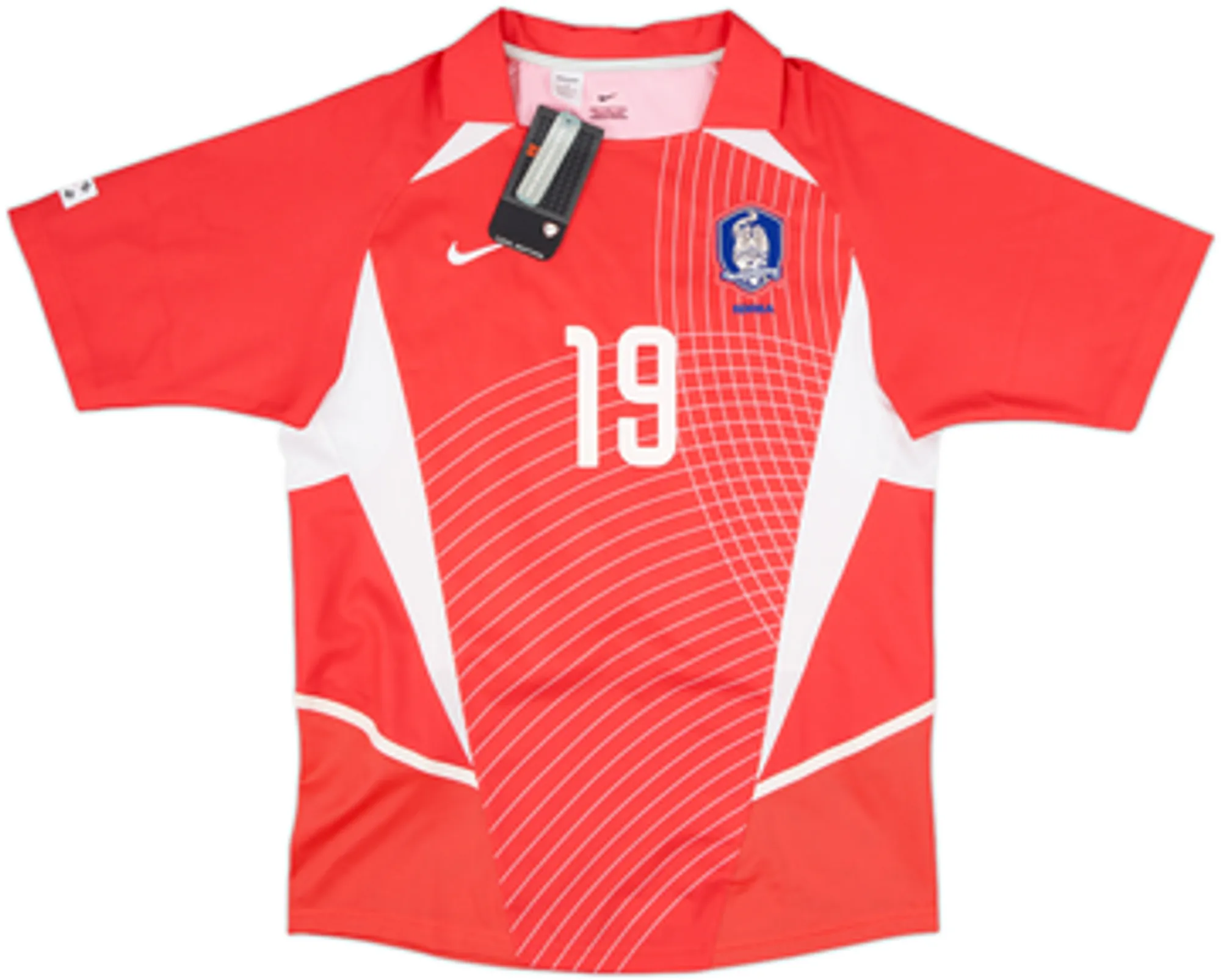 2002-03 South Korea Home Shirt J.H.Ahn #19 (M)