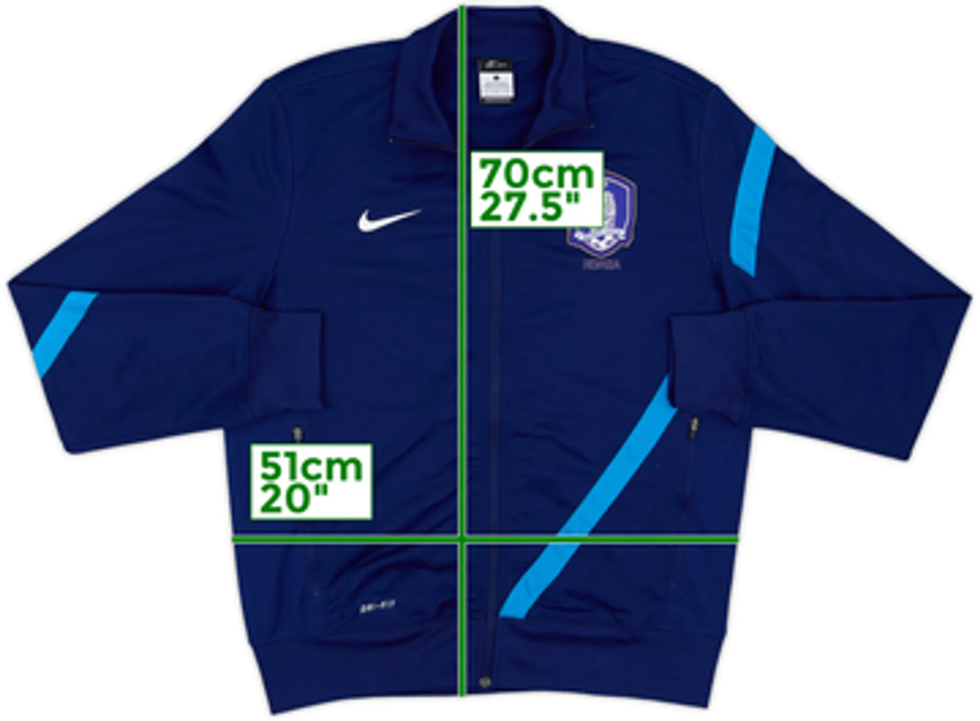 2012-13 South Korea Nike Track Jacket - 7/10 - (L)
