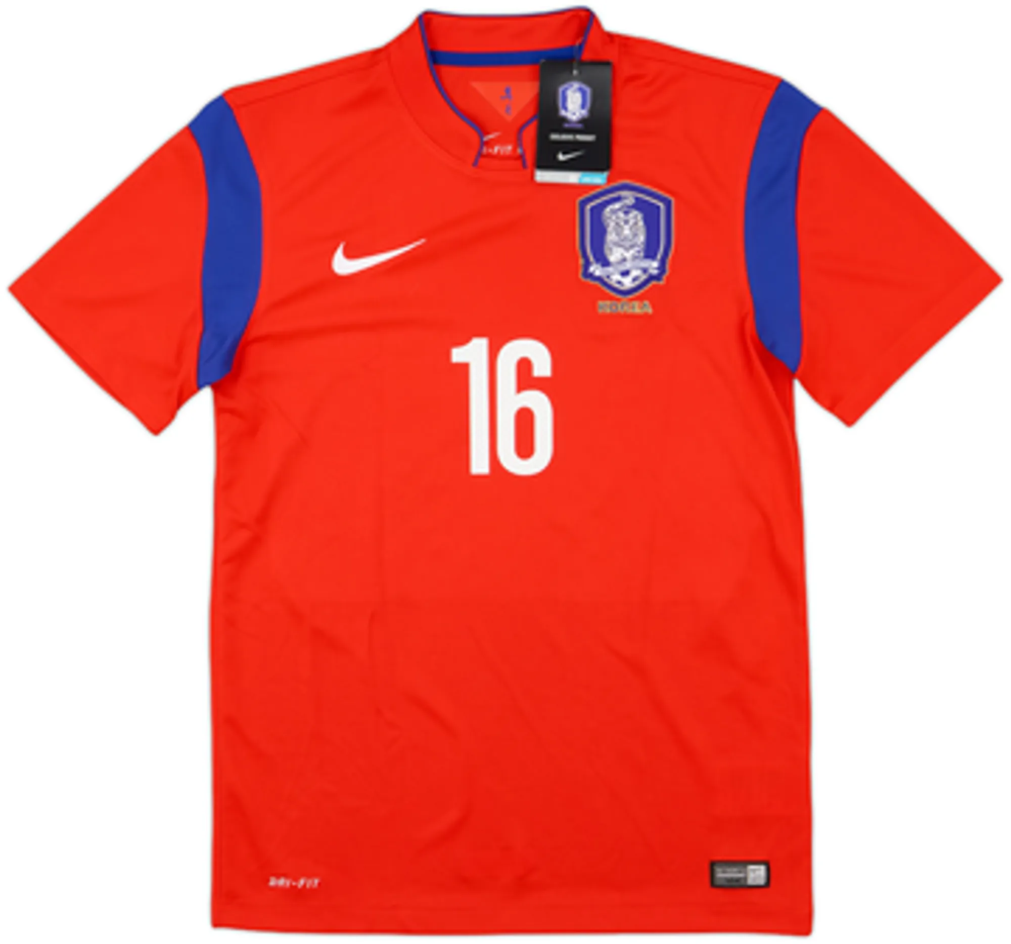 2014-15 South Korea Home Shirt S.Y.Ki #16 (S)
