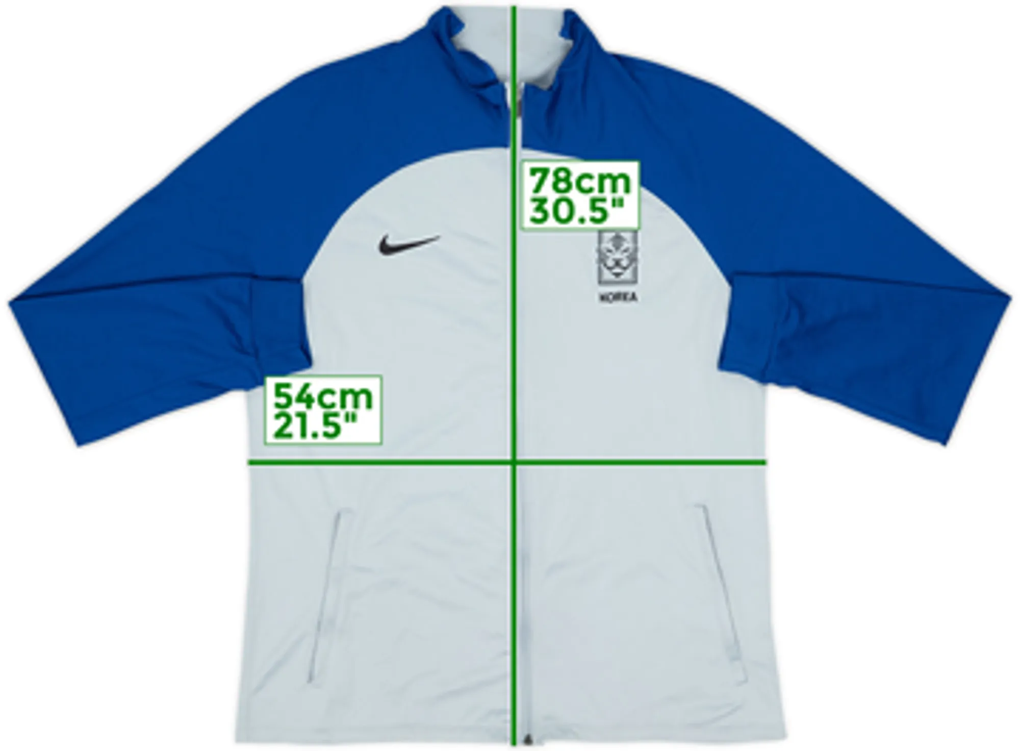 2022-23 South Korea Nike Track Jacket - 8/10 - (XXL)