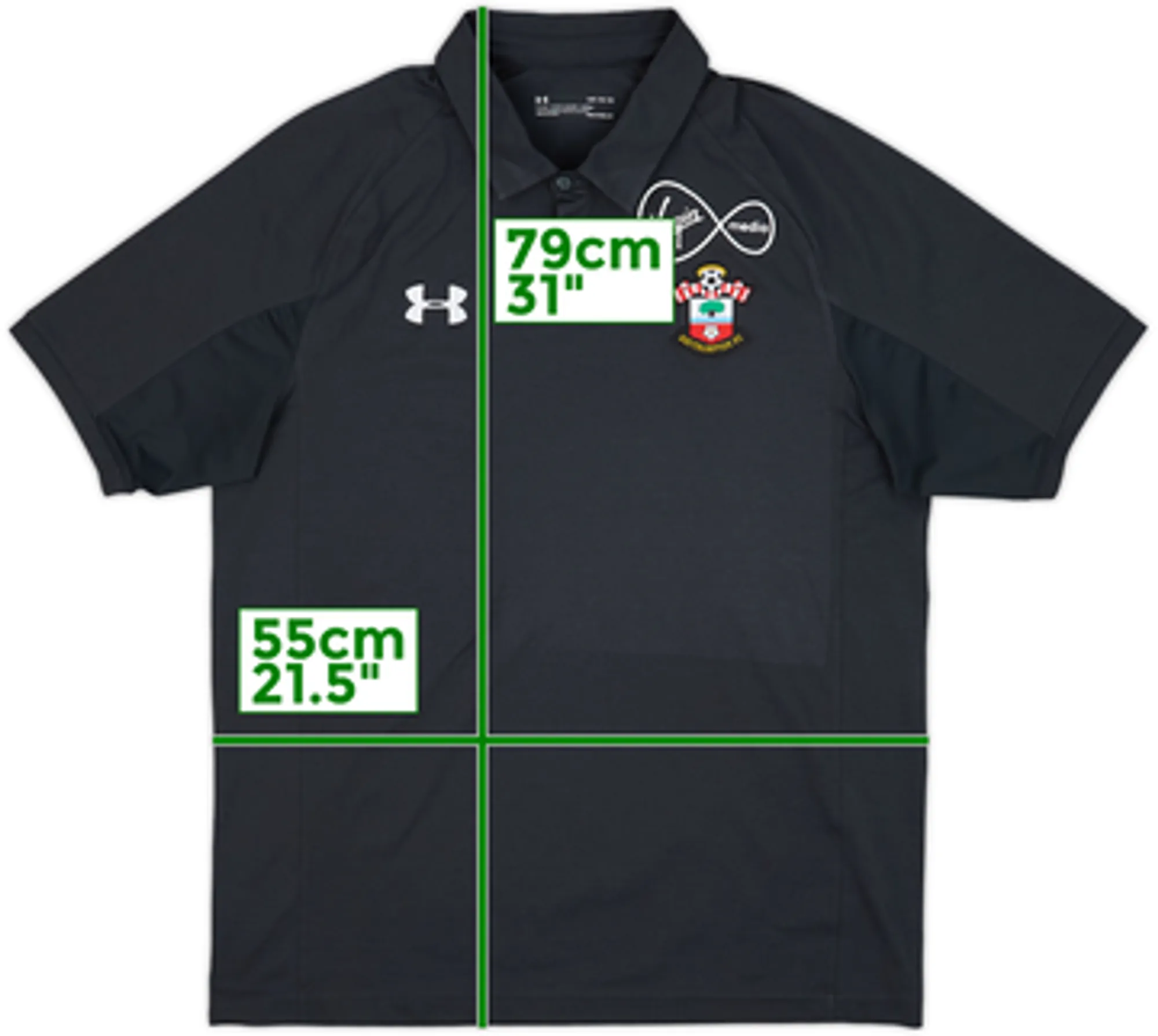 2018-19 Southampton Under Armour Polo Shirt - 7/10 - (L)