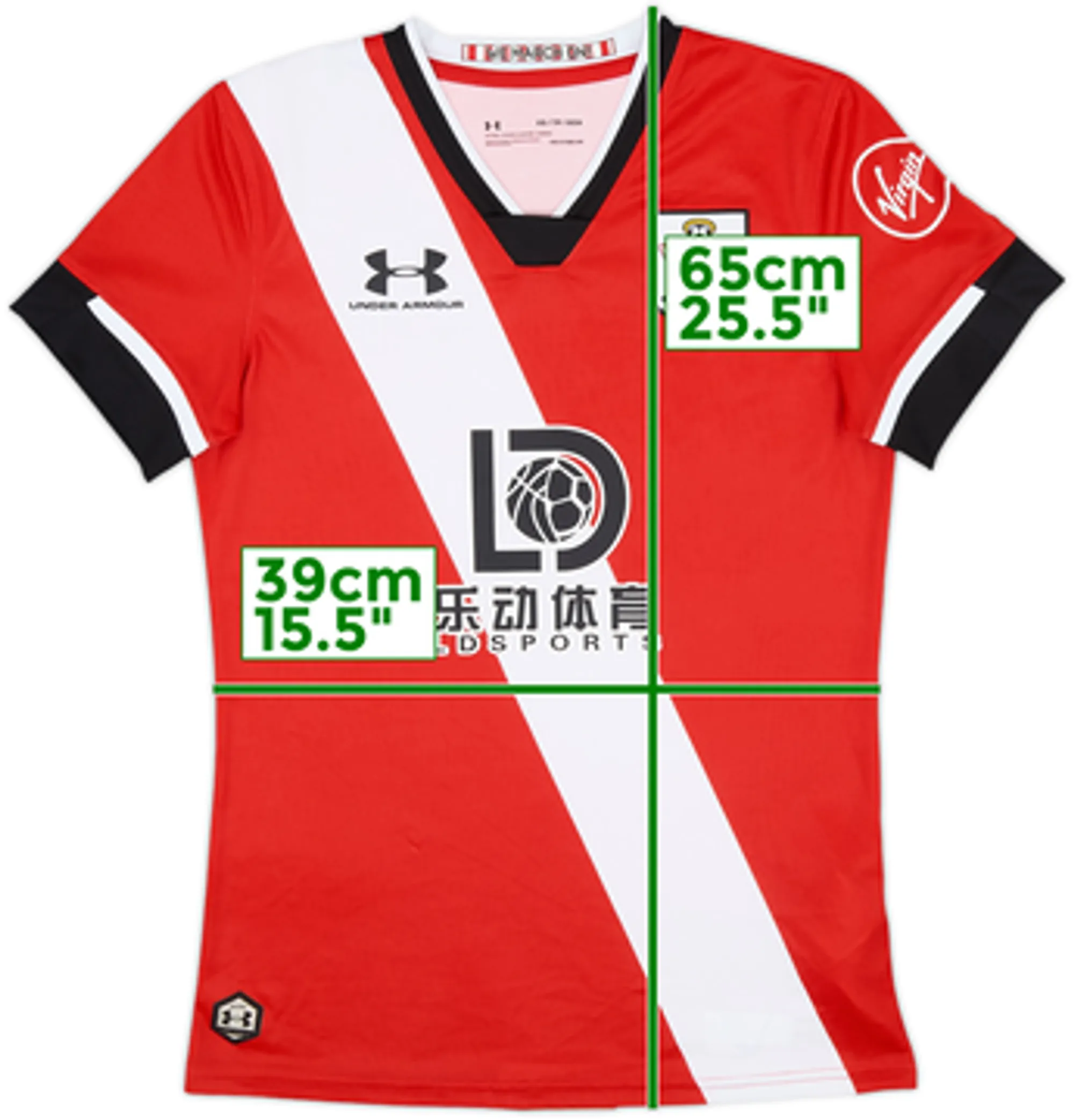 2020-21 Southampton Home Shirt - 10/10 - (Women's XS)